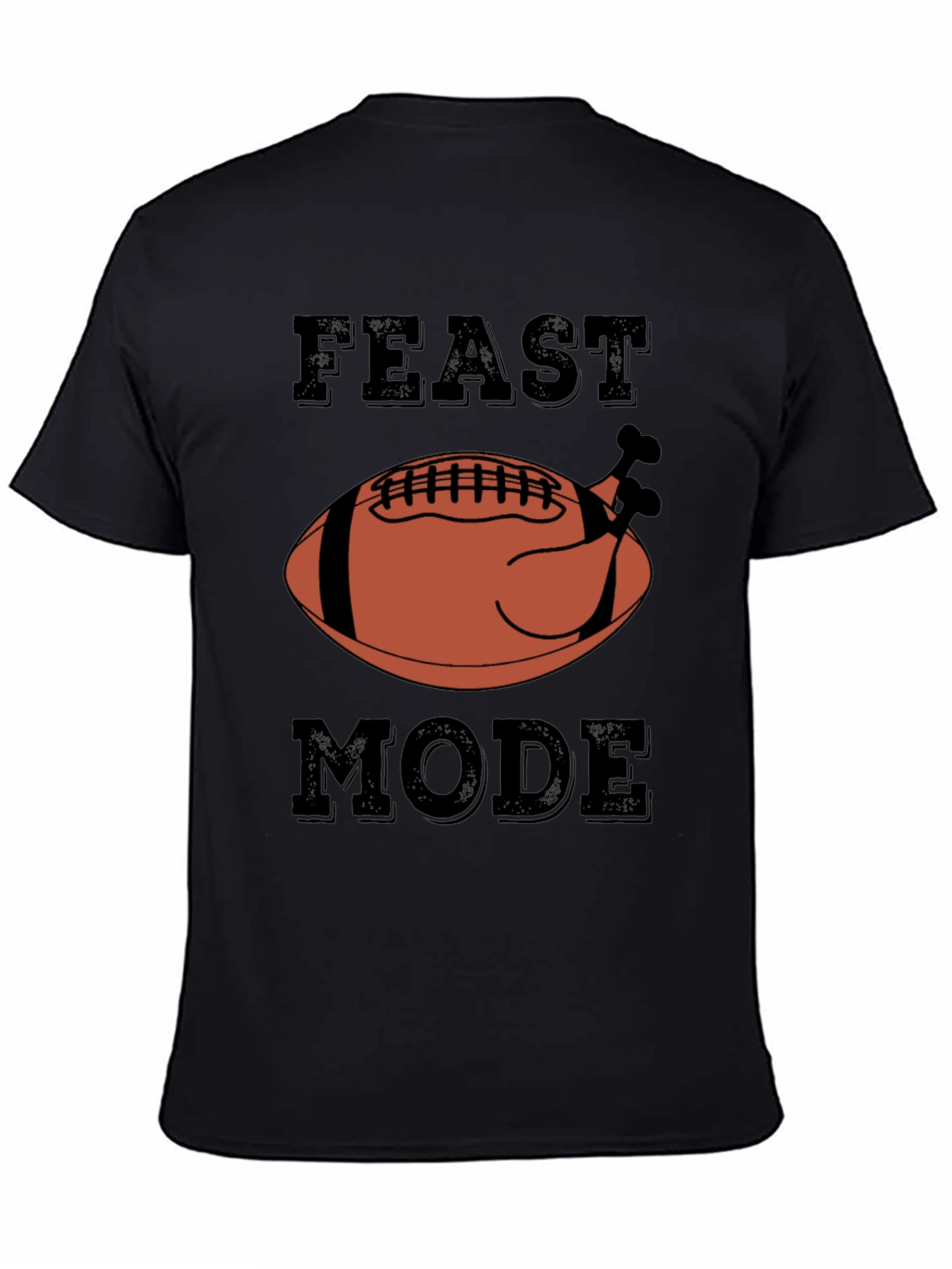 Feast Mode Football Turkey Graphic Tee