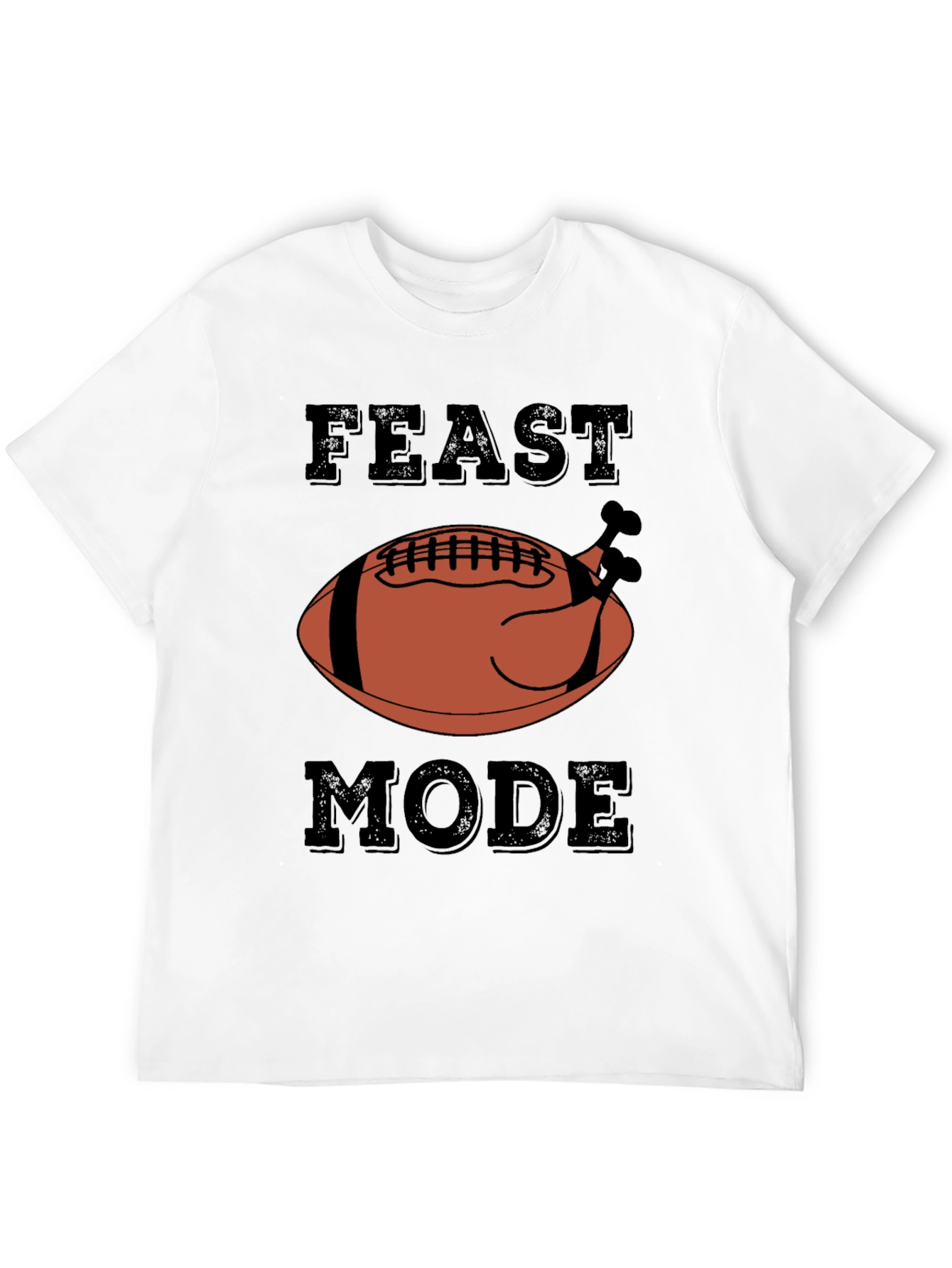 Feast Mode Football Turkey Graphic Tee