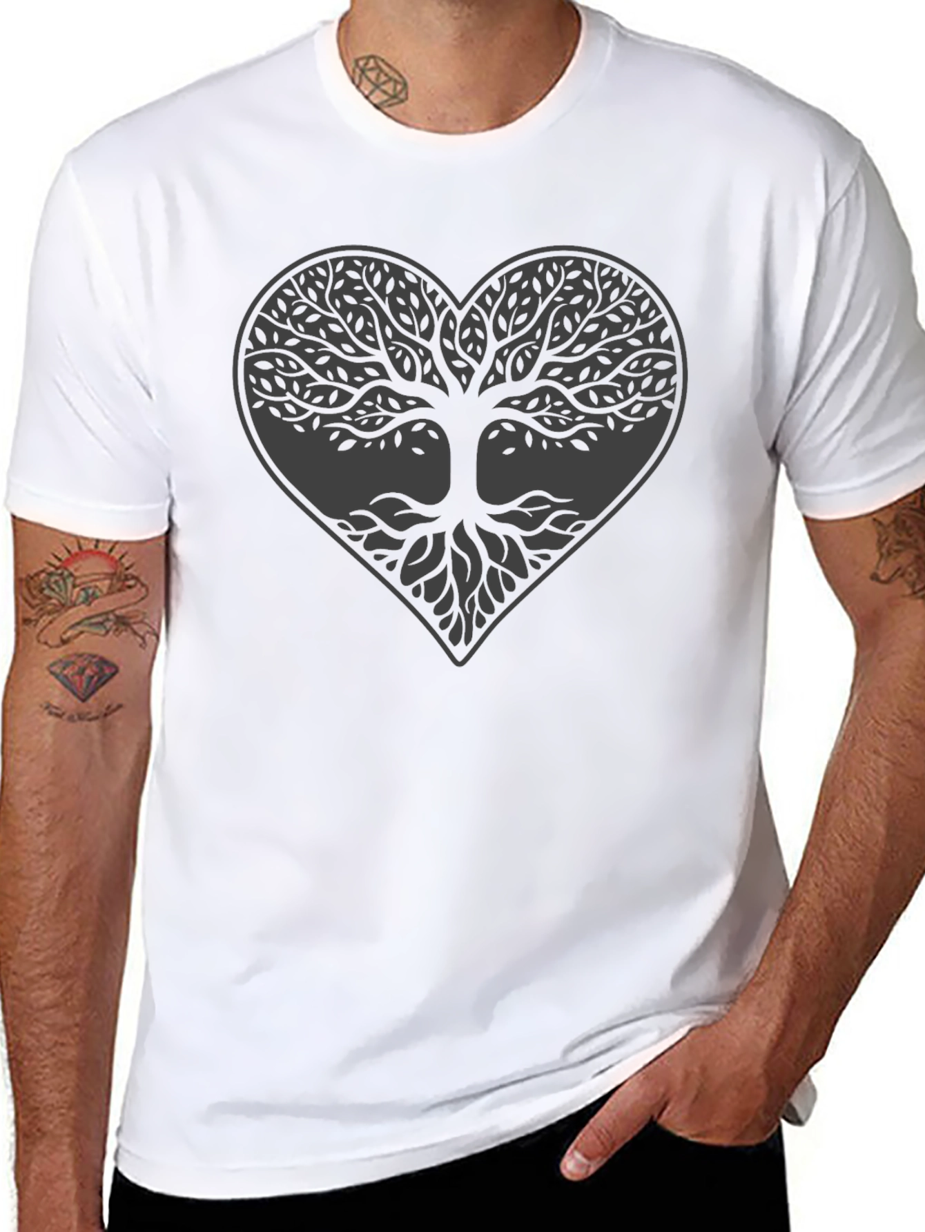 Tree of Life Heart Graphic Tee