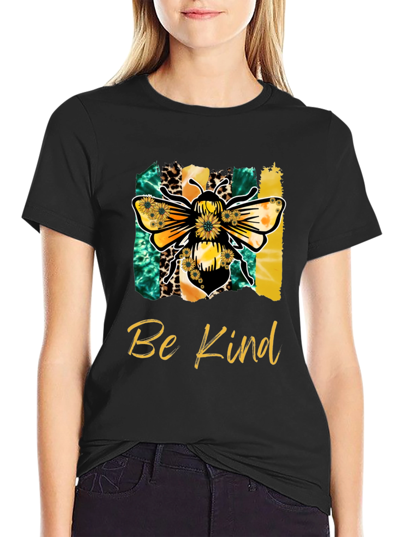 Be Kind Bee T-Shirt - Unisex Crew Neck