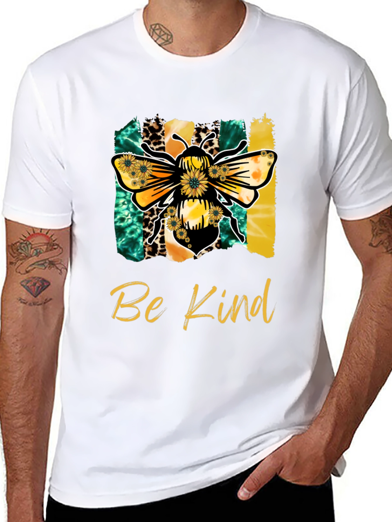 Be Kind Bee T-Shirt - Unisex Crew Neck