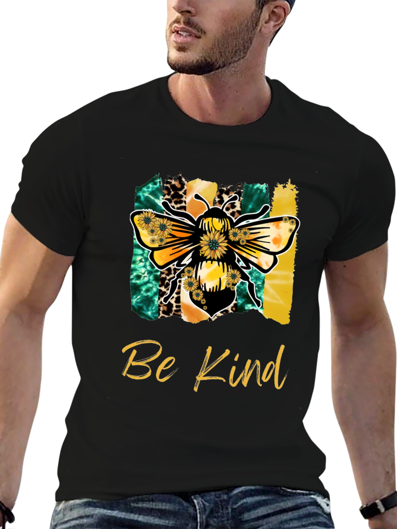Be Kind Bee T-Shirt - Unisex Crew Neck