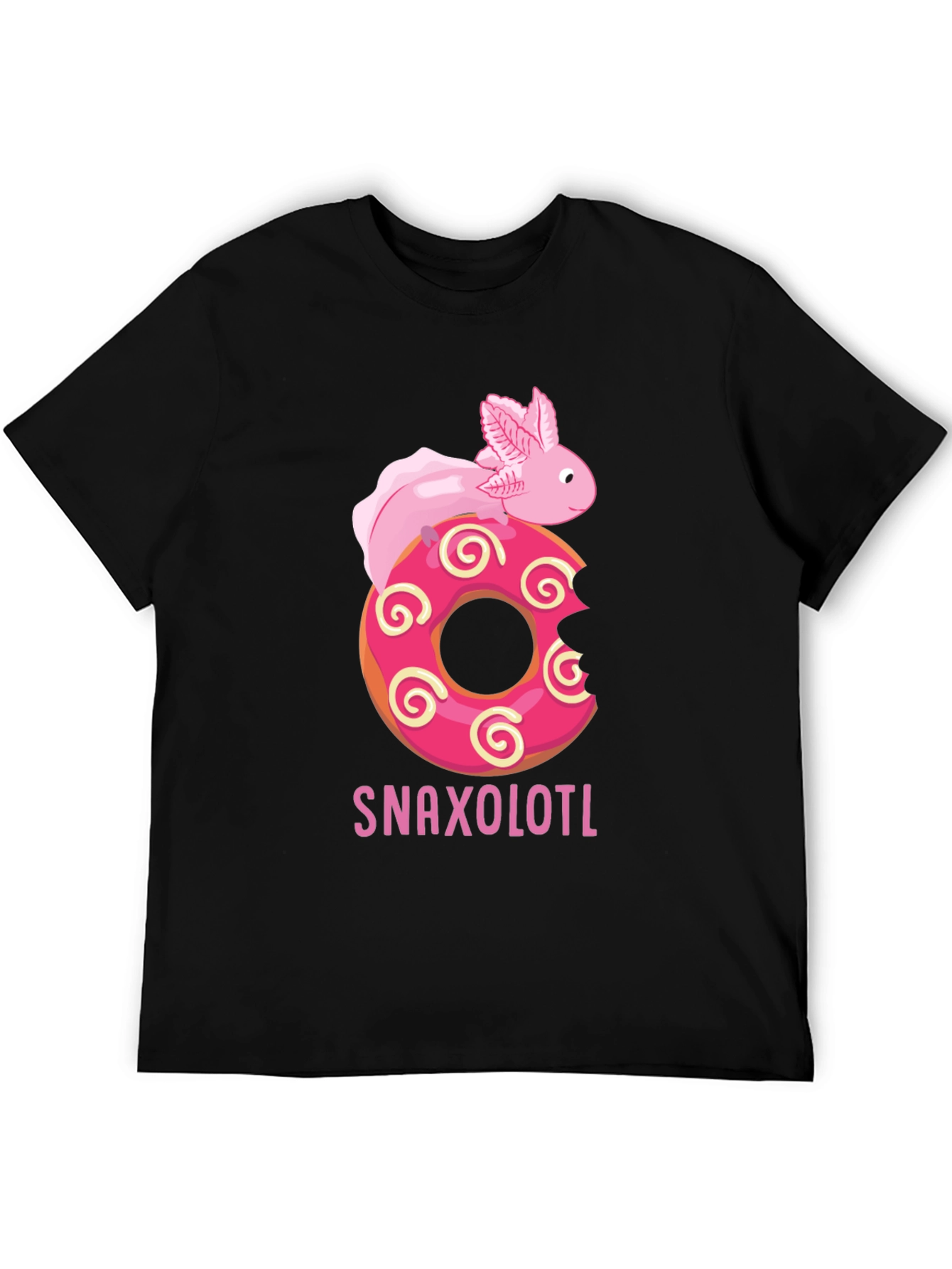 Snaxolotl Donut T-Shirt - Funny Axolotl Tee