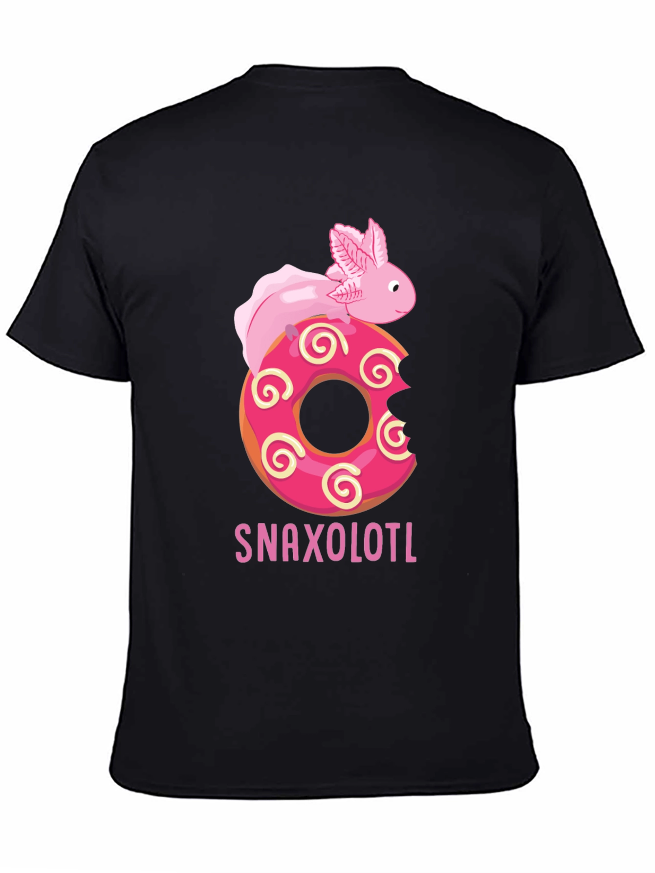 Snaxolotl Donut T-Shirt - Funny Axolotl Tee