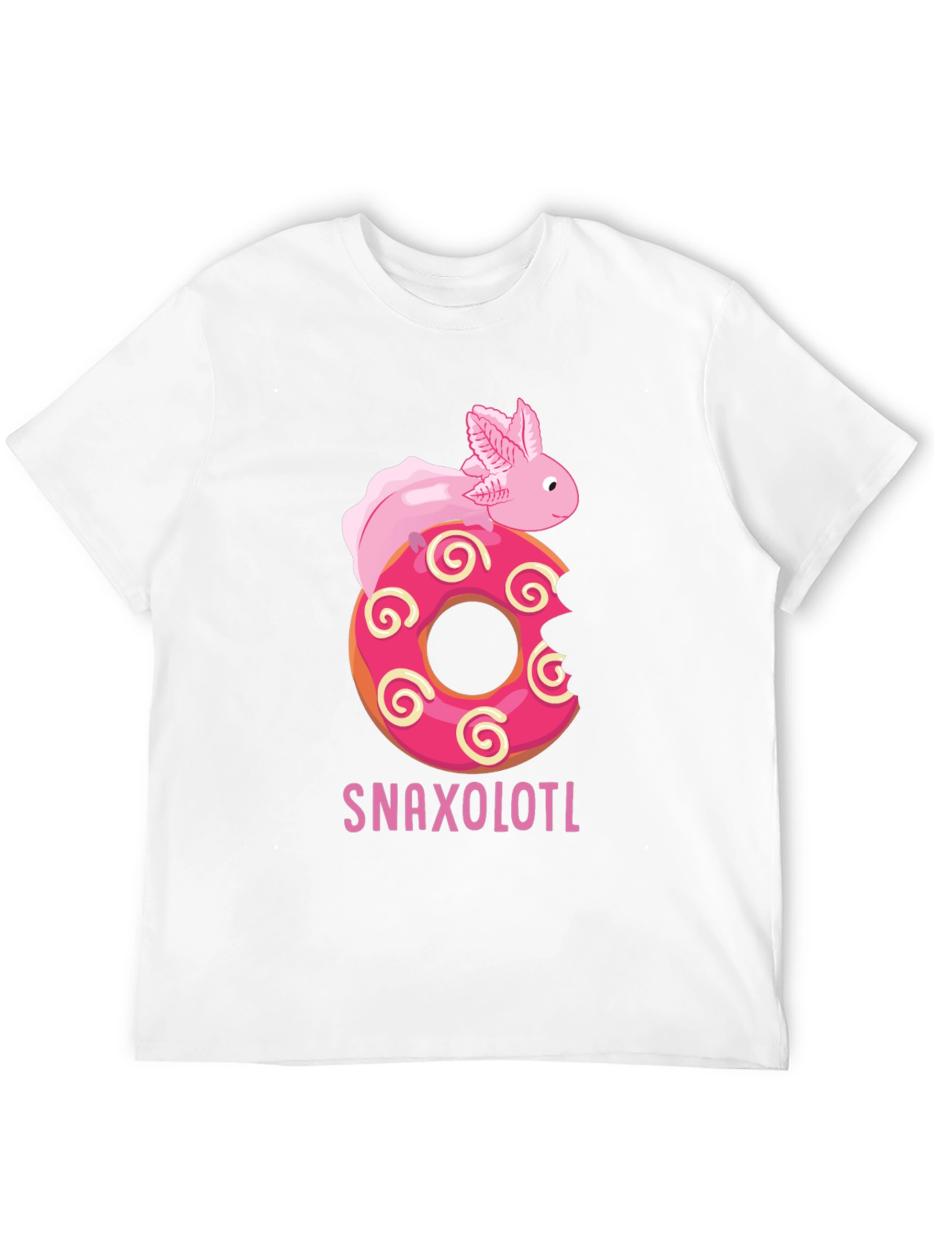 Snaxolotl Donut T-Shirt - Funny Axolotl Tee