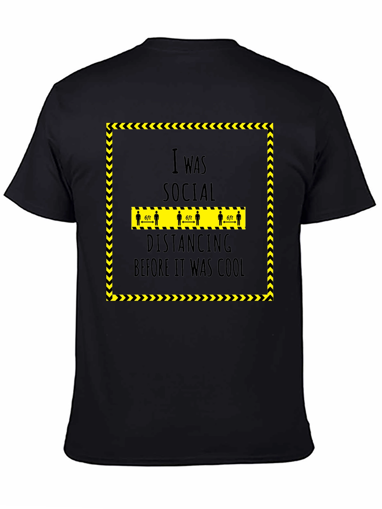 Social Distancing Before Cool Graphic Tee