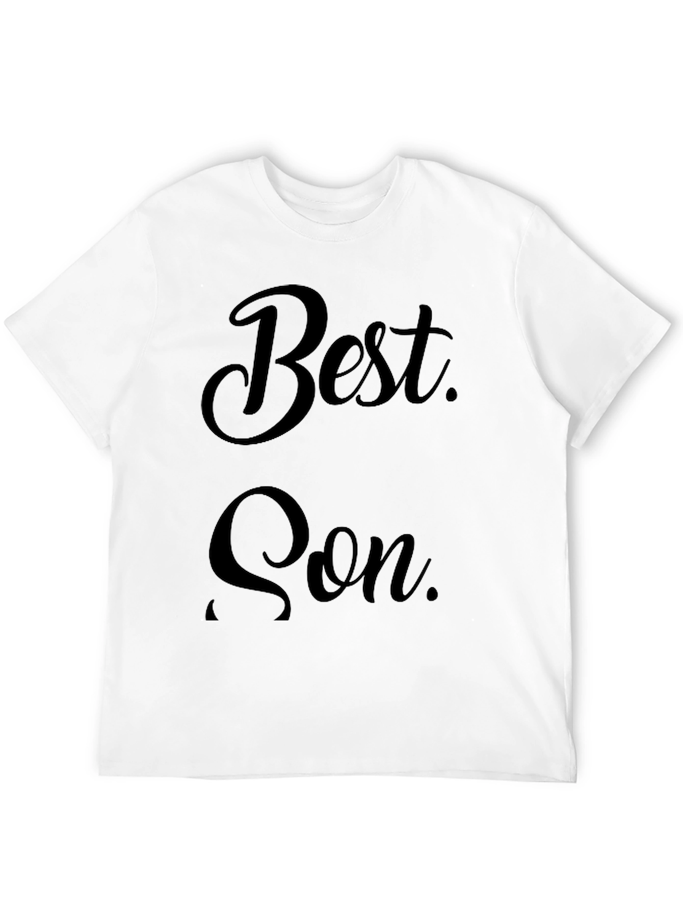 Best Son Black Graphic T-Shirt