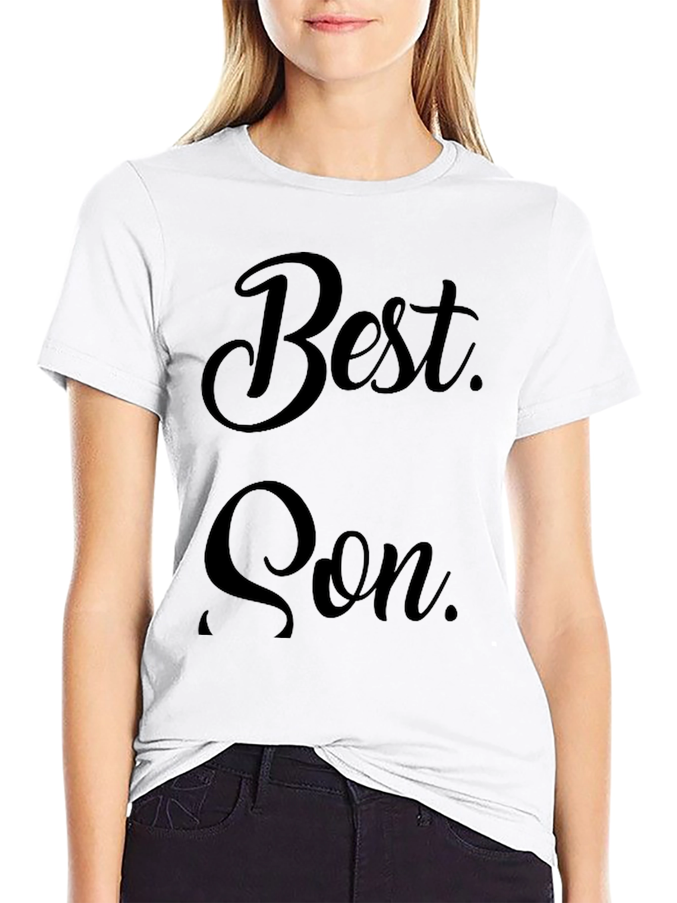Best Son Black Graphic T-Shirt