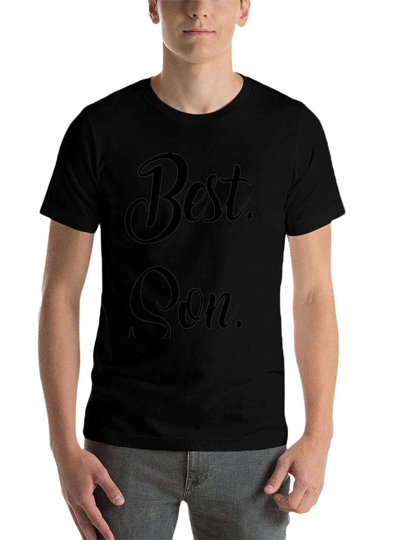 Best Son Black Graphic T-Shirt