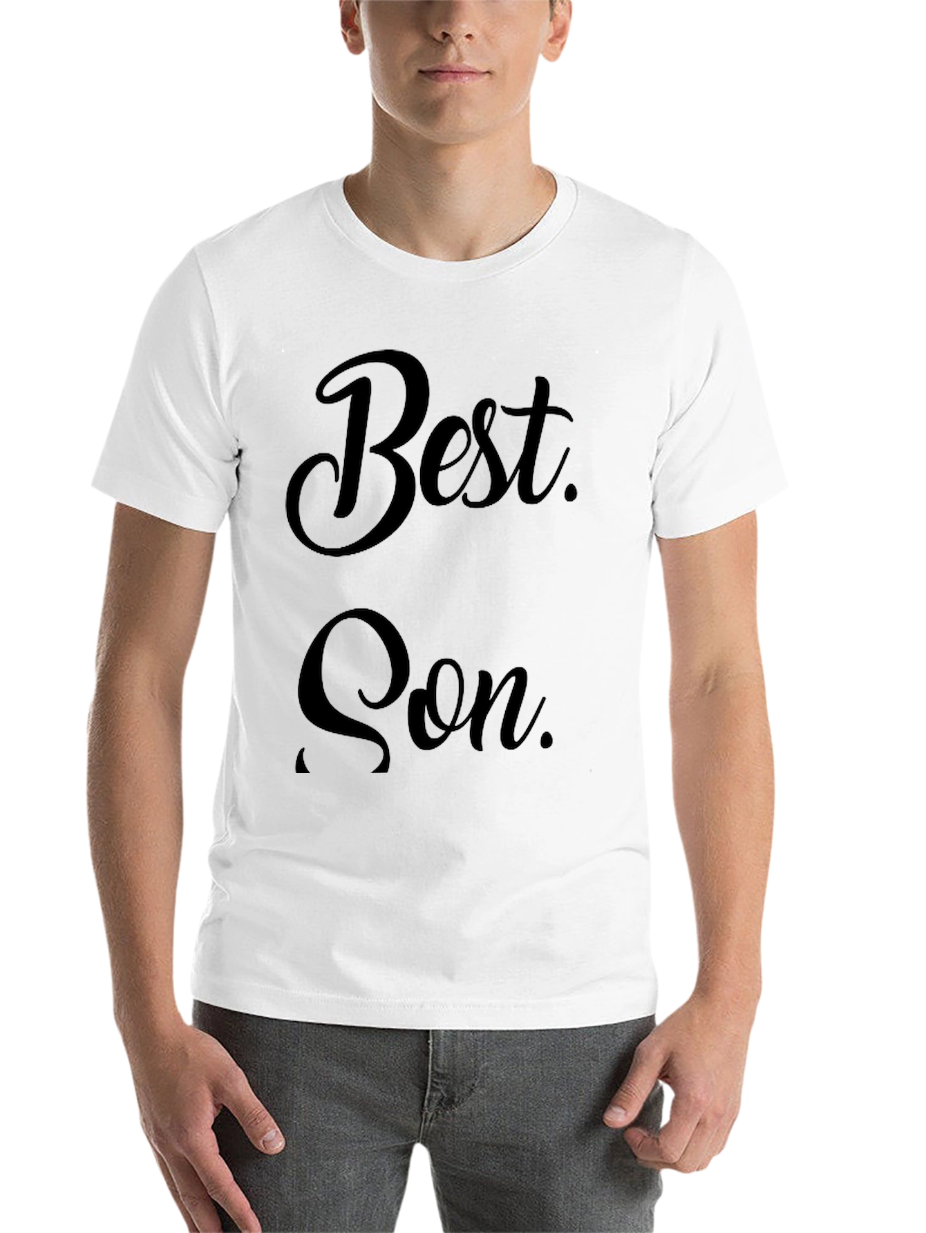 Best Son Black Graphic T-Shirt