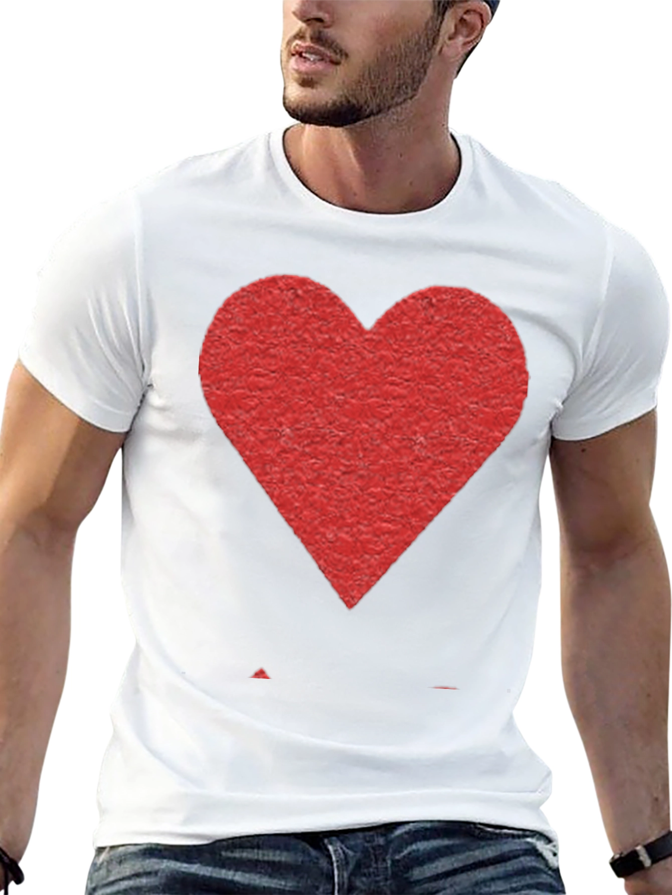 Heart Graphic Tee - Casual Style