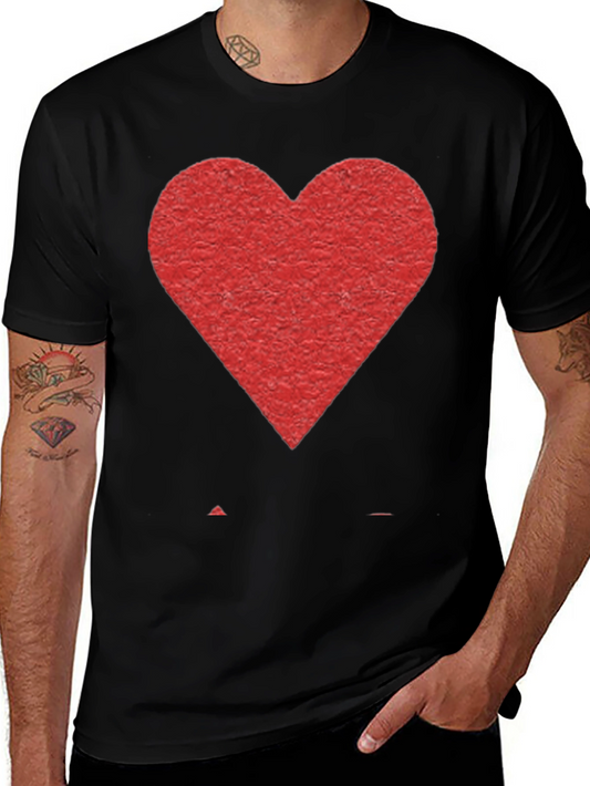 Heart Graphic Tee - Casual Style