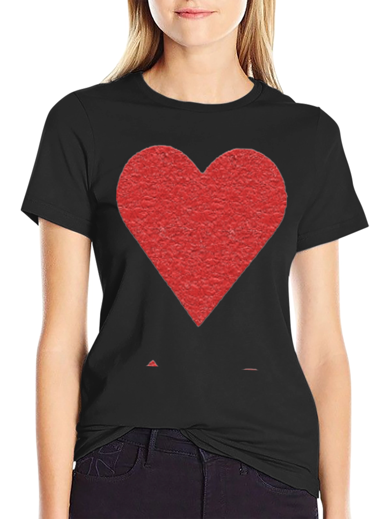 Heart Graphic Tee - Casual Style