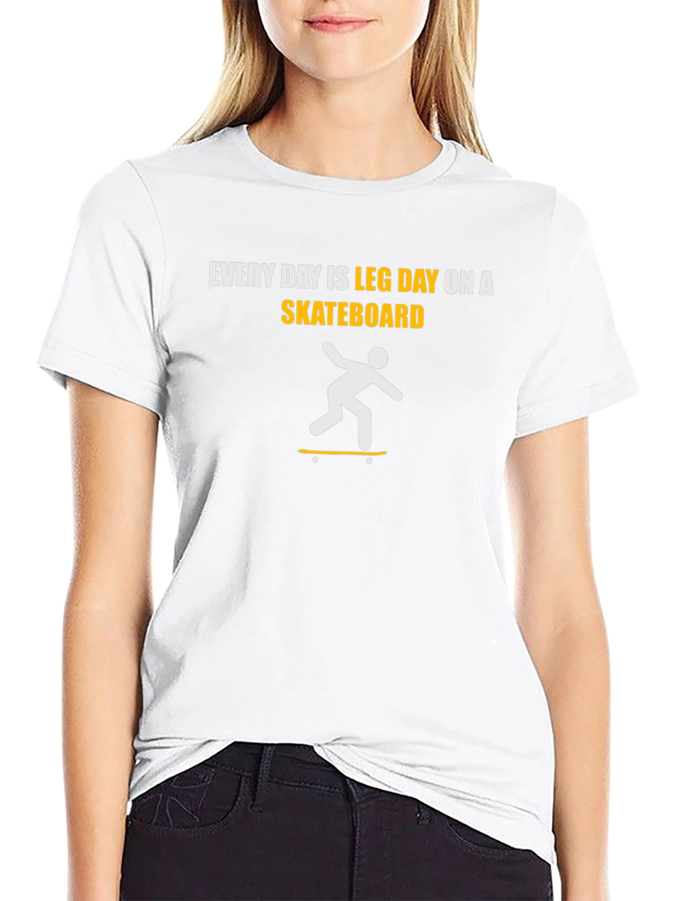 Leg Day Skateboard T-Shirt