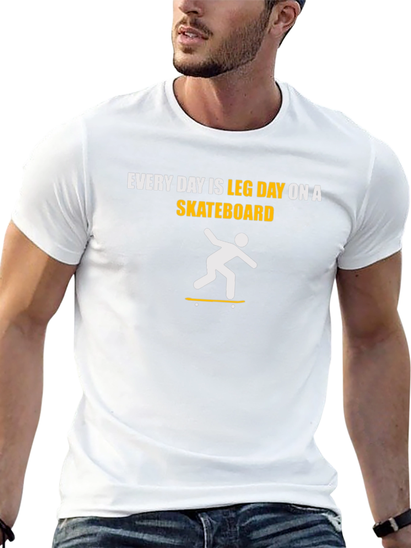 Leg Day Skateboard T-Shirt
