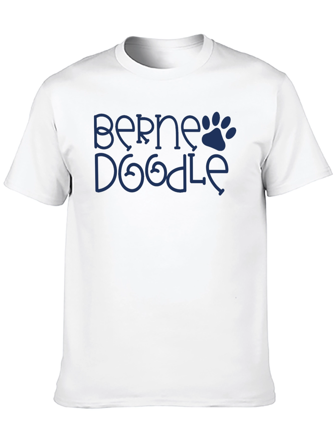Berne Doodle Dog Paw T-Shirt