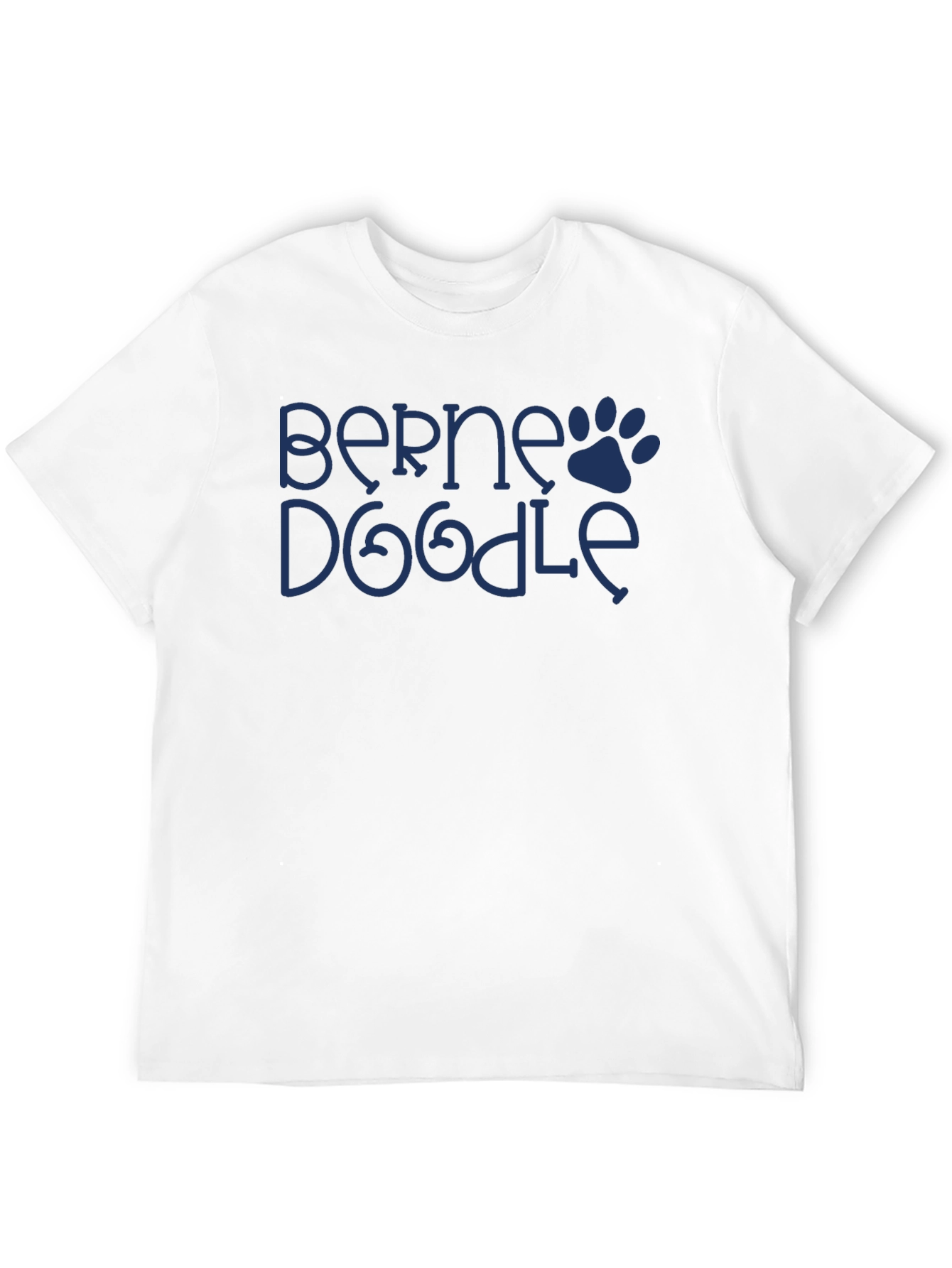 Berne Doodle Dog Paw T-Shirt