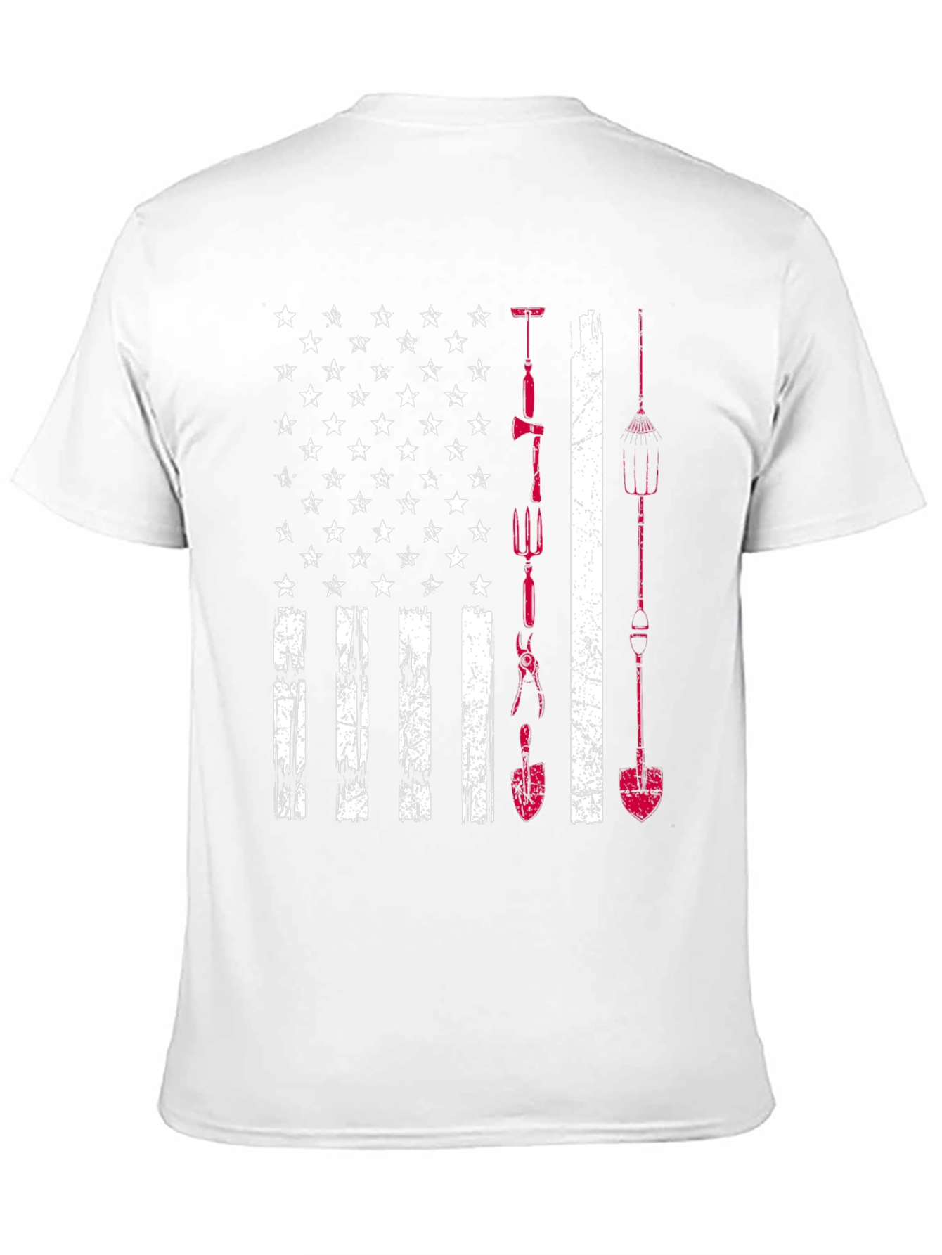 Gardener American Flag T-Shirt