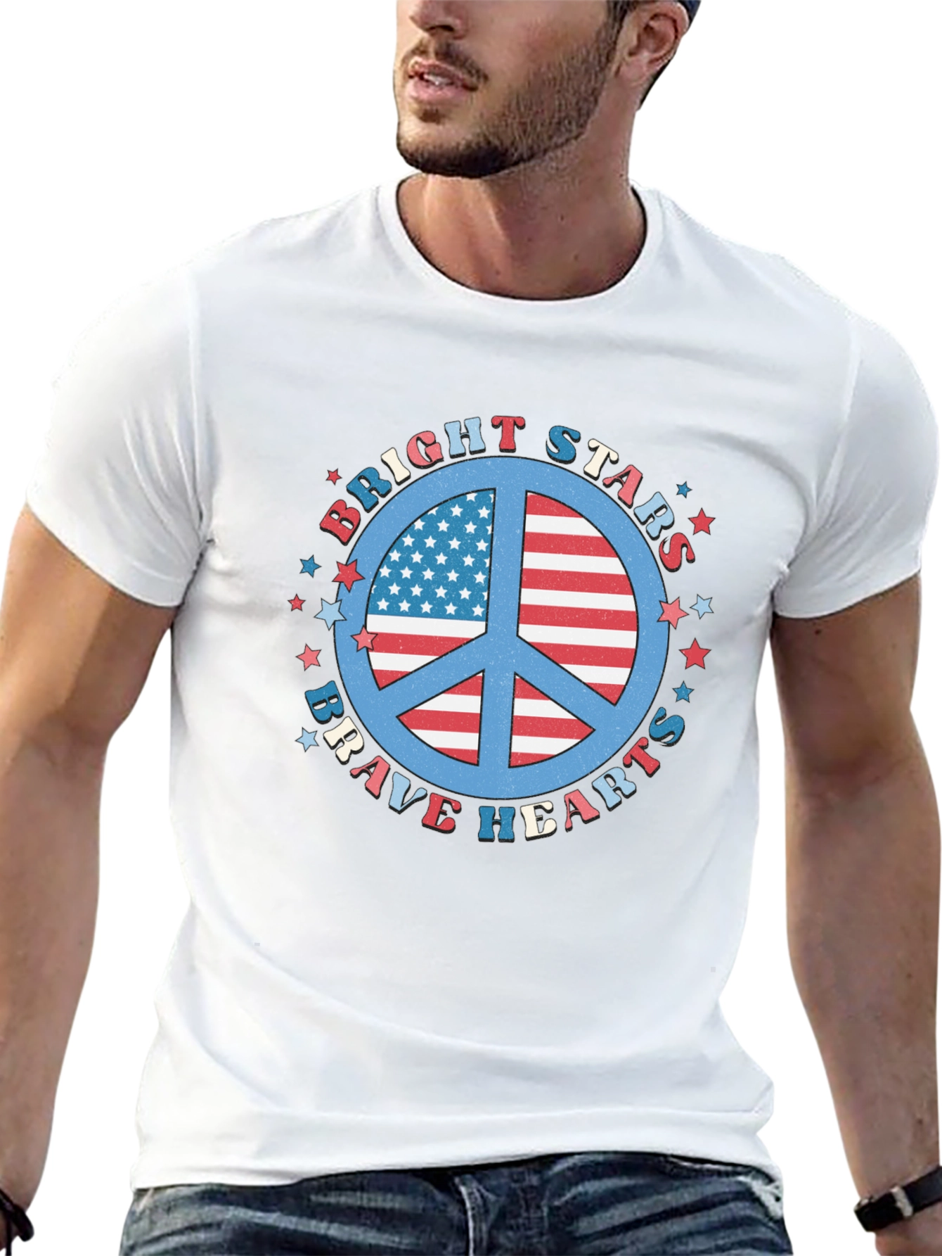 Patriotic Peace Sign T-Shirt