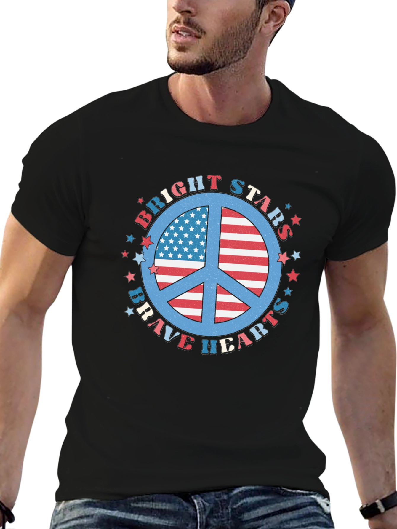 Patriotic Peace Sign T-Shirt