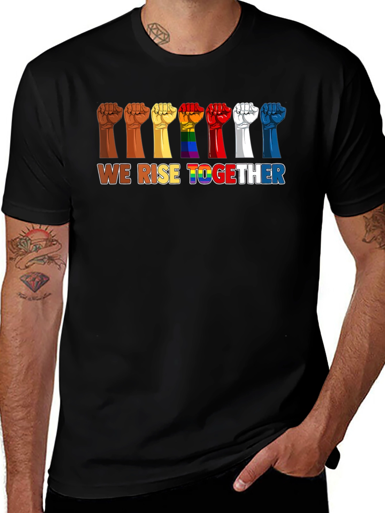 We Rise Together Graphic T-Shirt