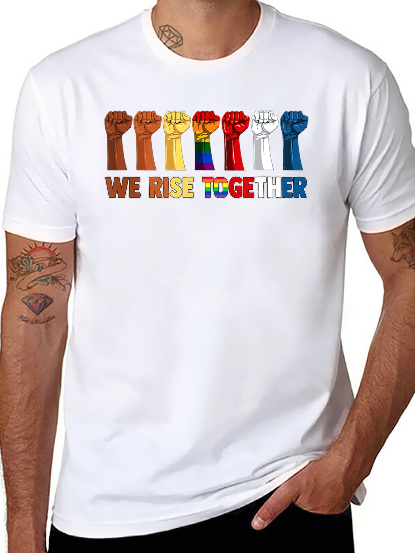 We Rise Together Graphic T-Shirt