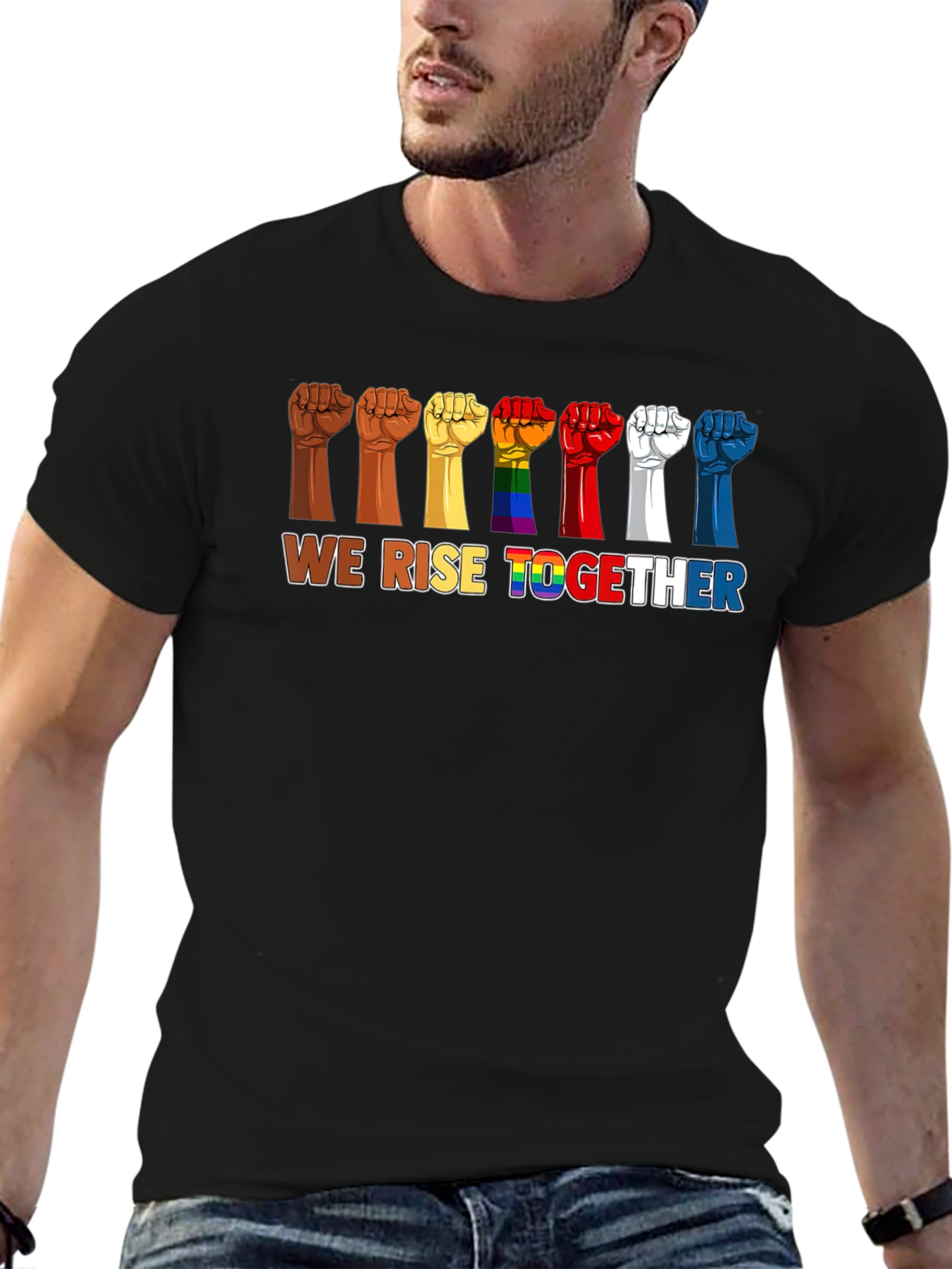 We Rise Together Graphic T-Shirt