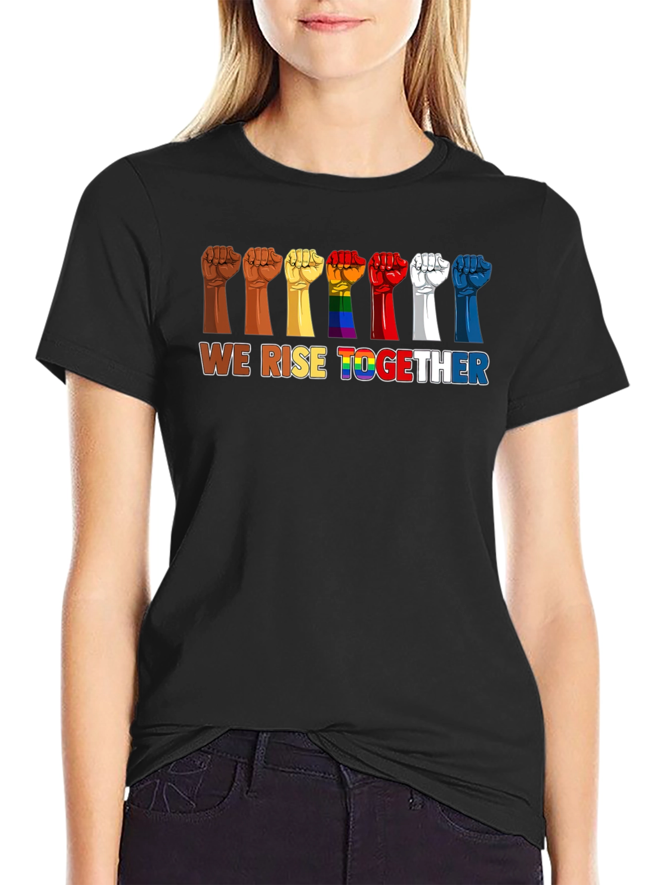 We Rise Together Graphic T-Shirt