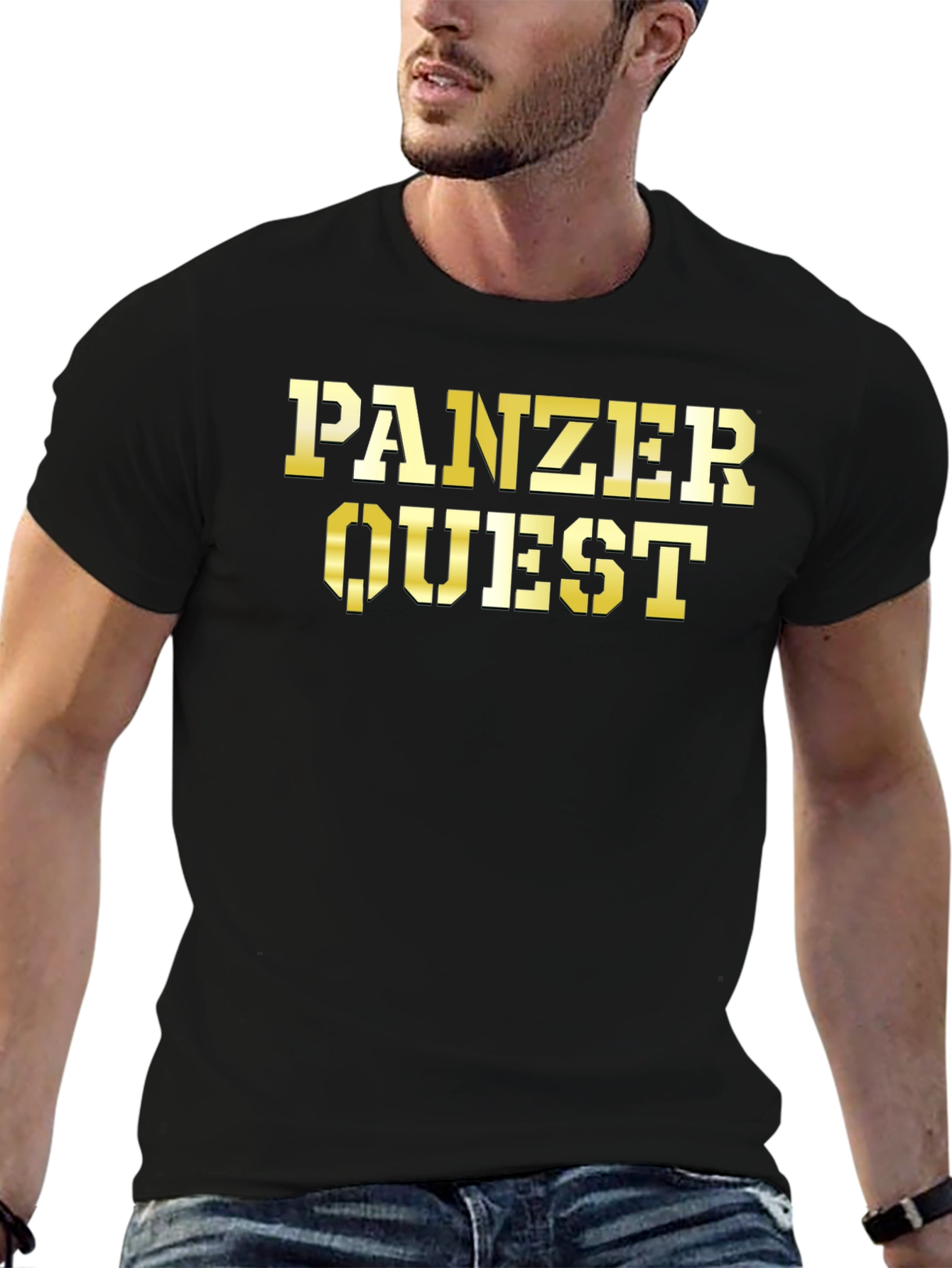 Panzer Quest Graphic T-Shirt - Military Style Tee