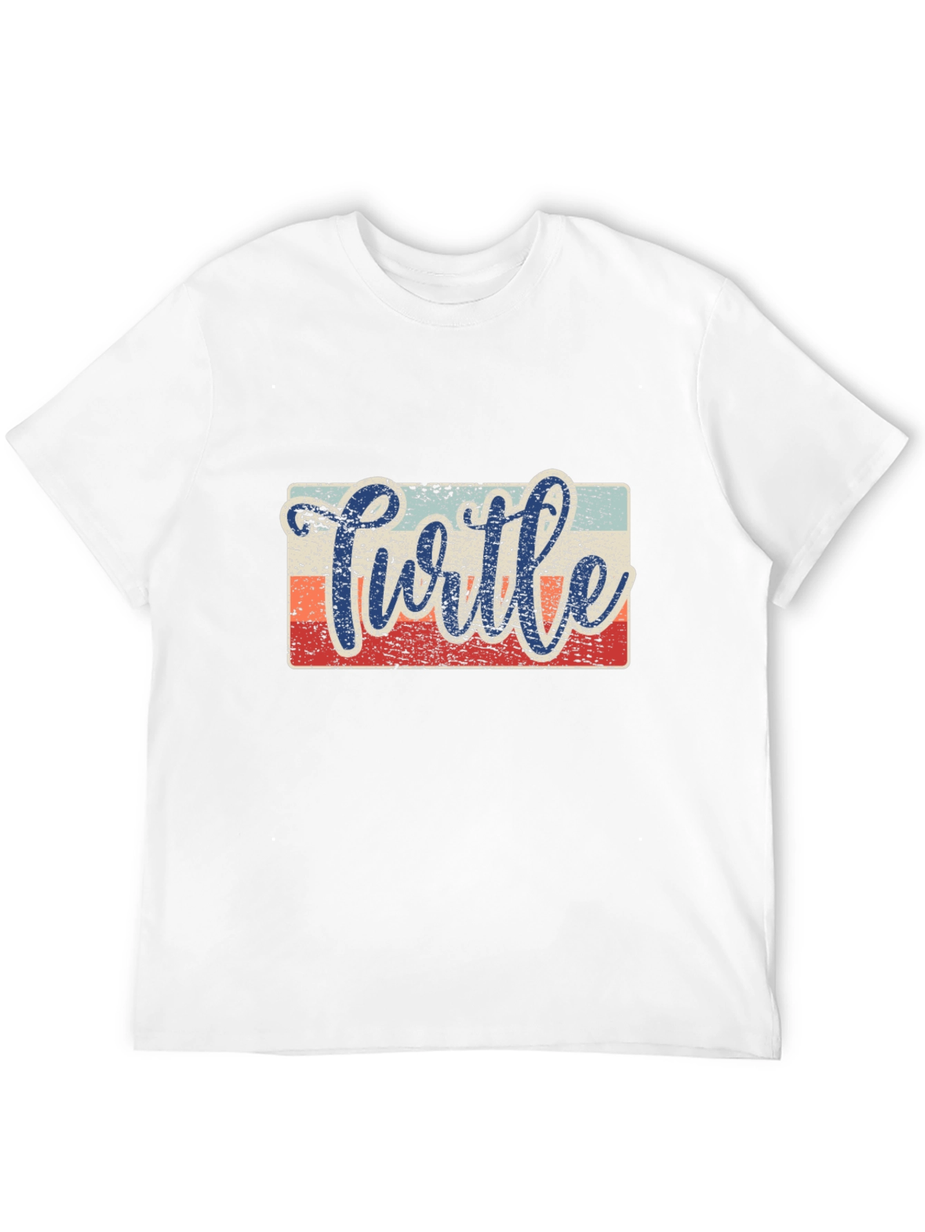 Turtle Retro Graphic T-Shirt