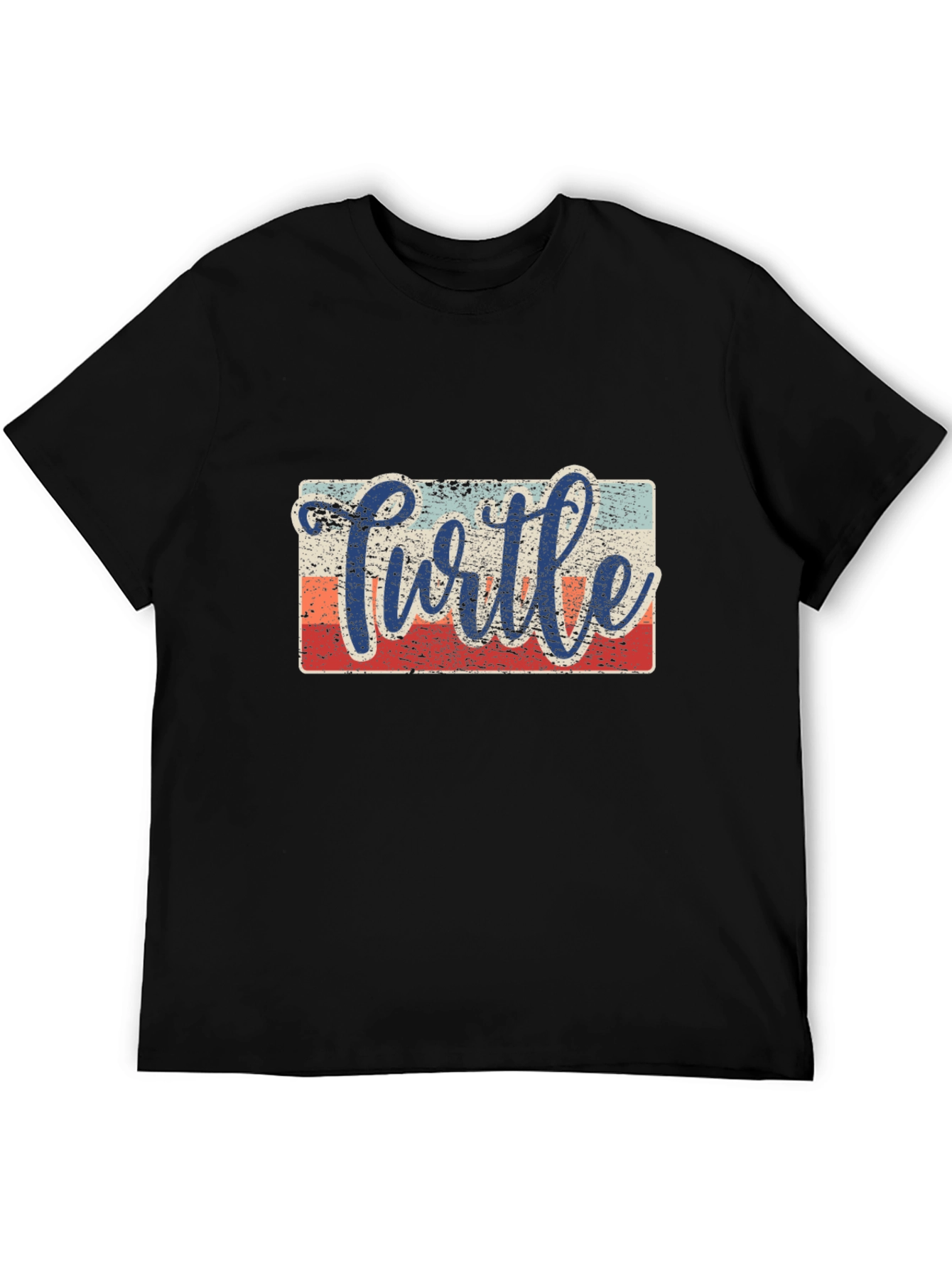 Turtle Retro Graphic T-Shirt