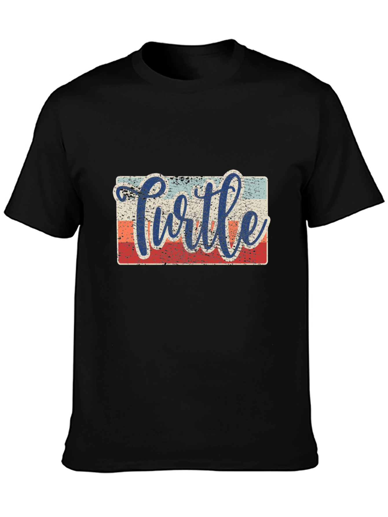 Turtle Retro Graphic T-Shirt