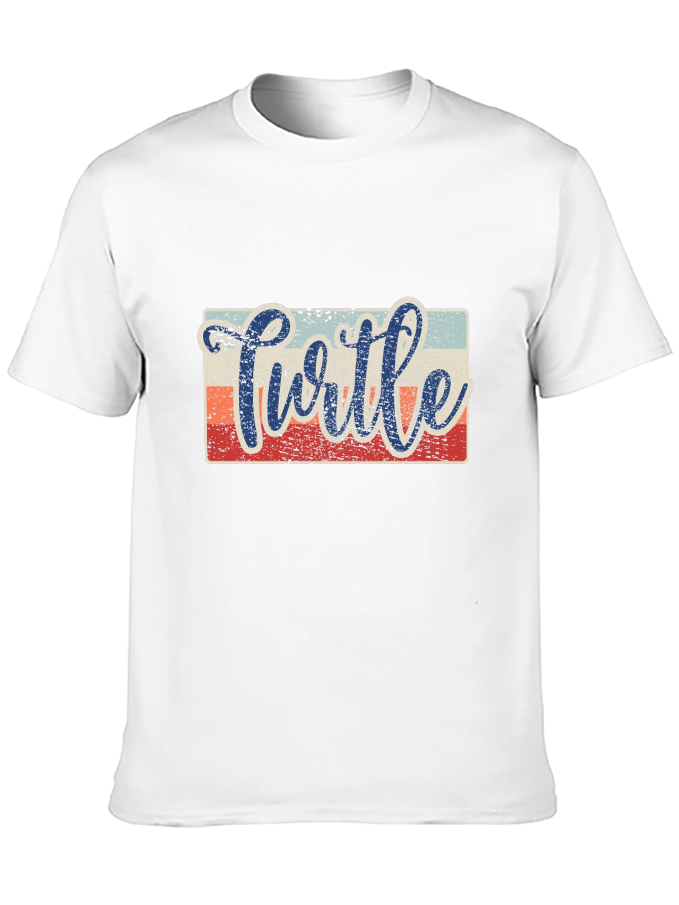 Turtle Retro Graphic T-Shirt
