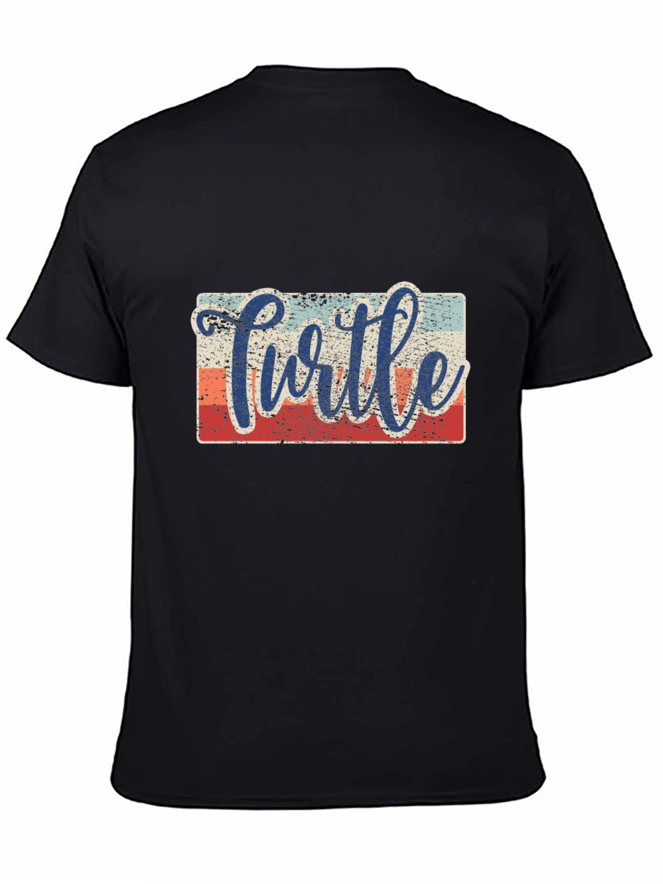 Turtle Retro Graphic T-Shirt
