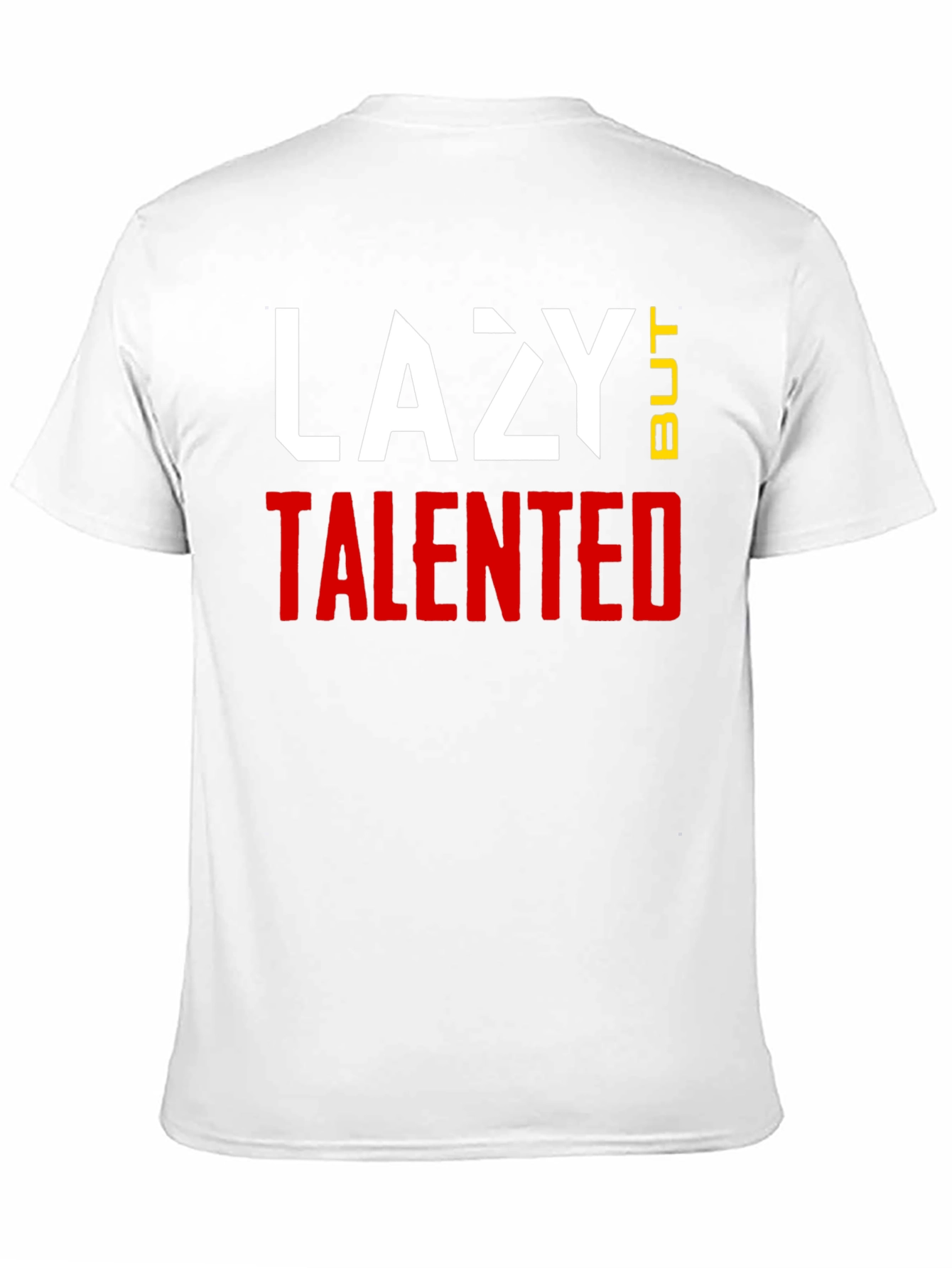 Lazy But Talented Graphic T-Shirt - Black