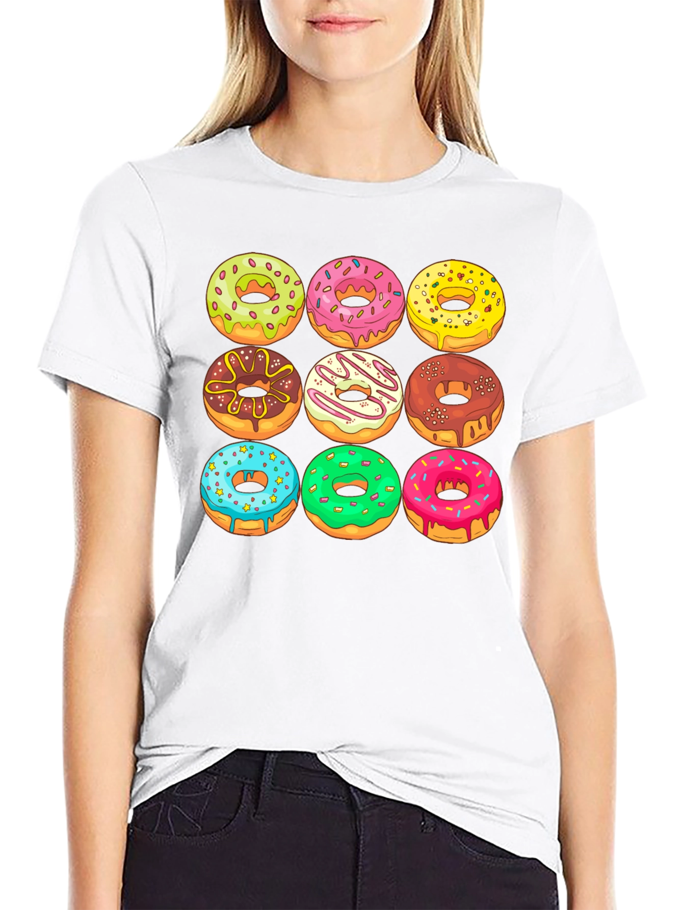 Donut Graphic Tee - Deliciously Fun!