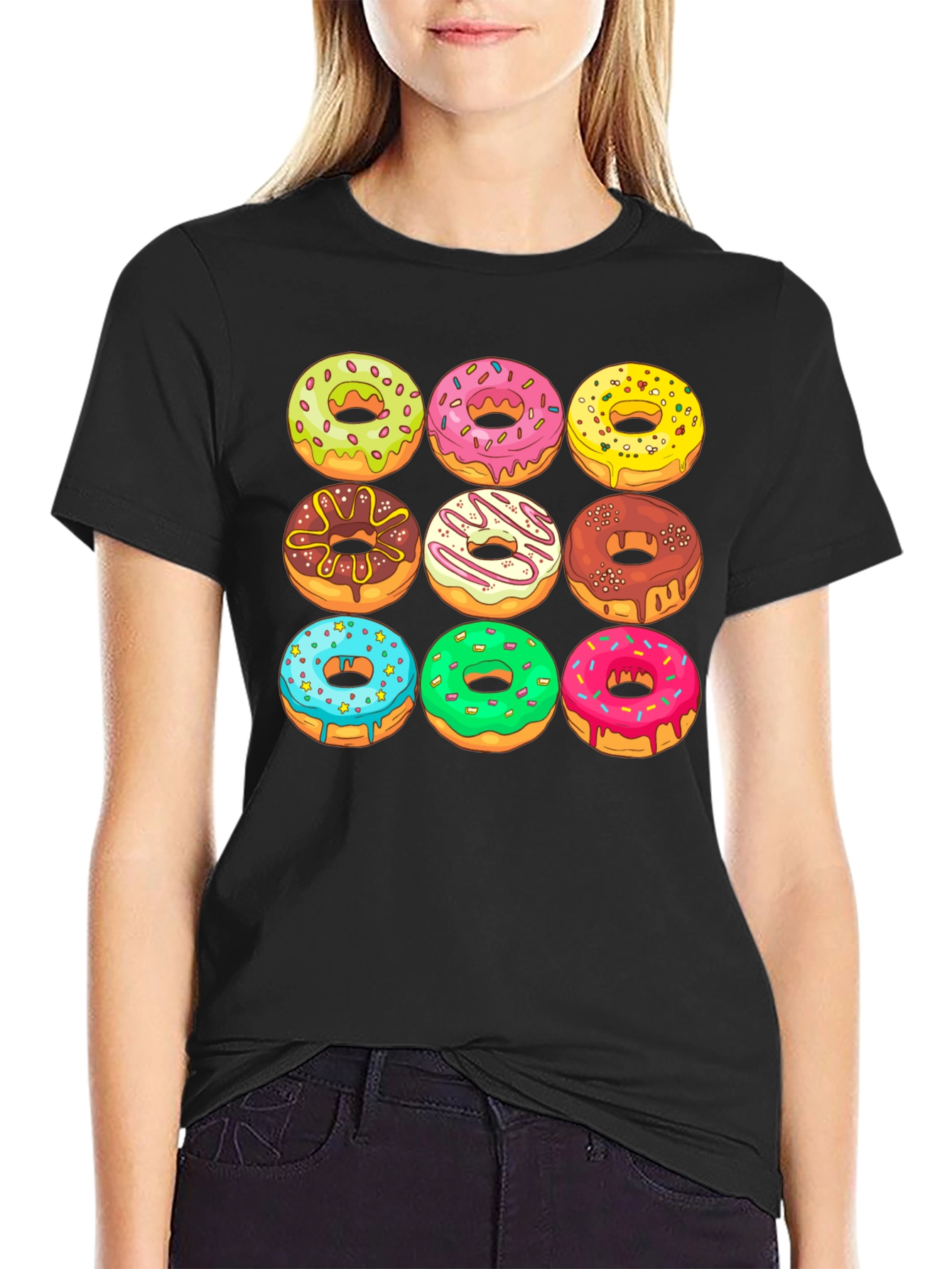 Donut Graphic Tee - Deliciously Fun!