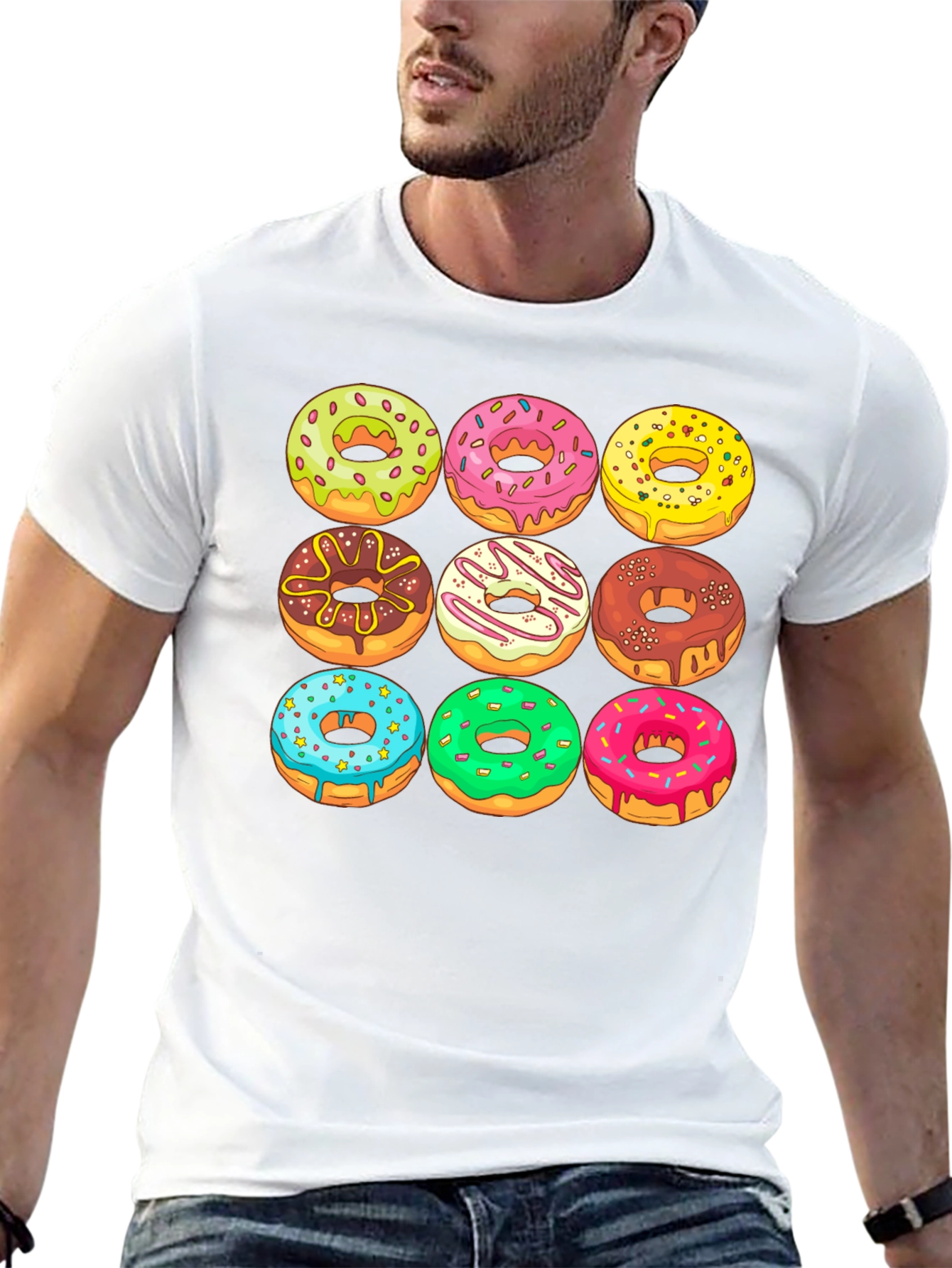 Donut Graphic Tee - Deliciously Fun!