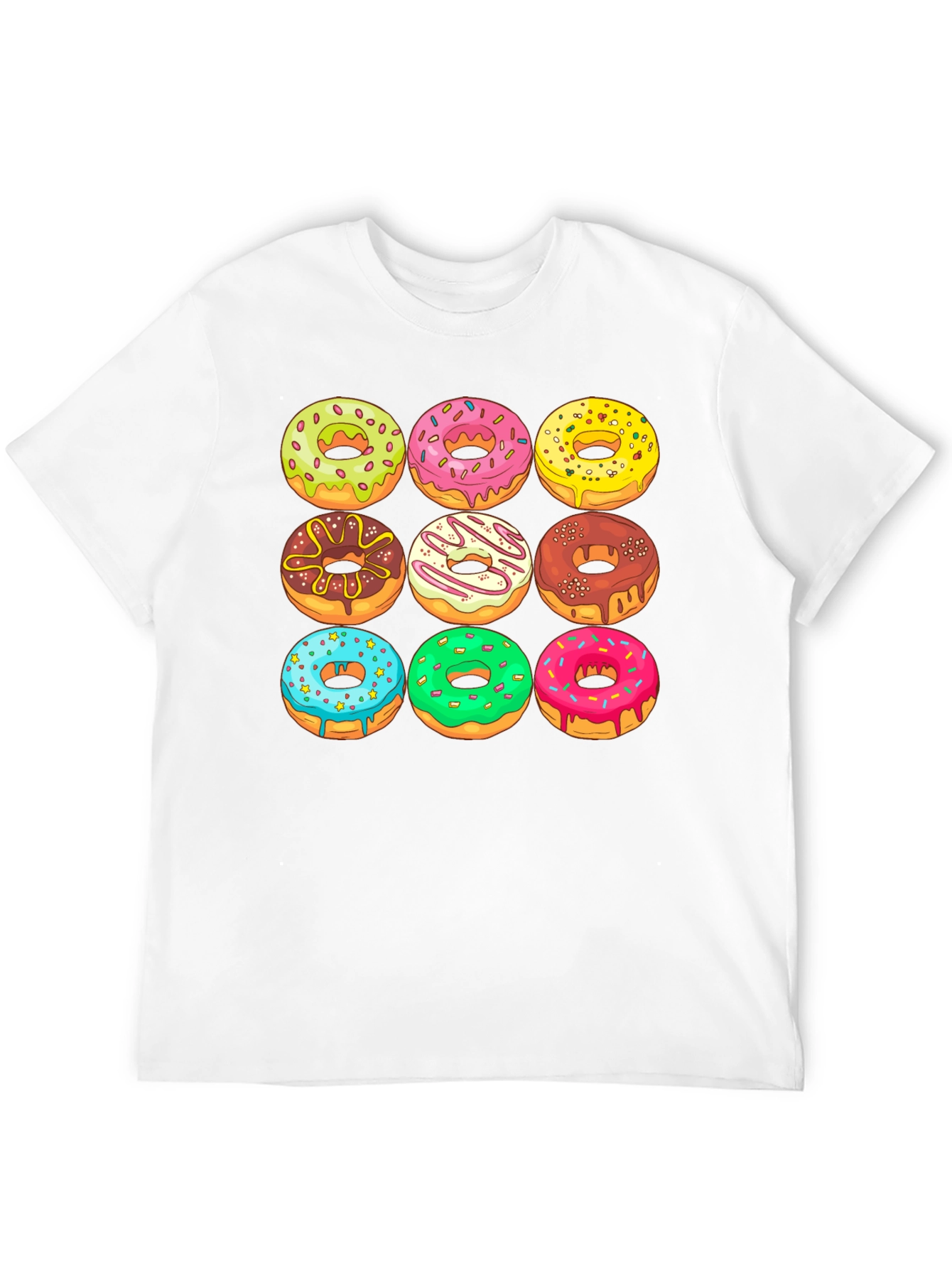 Donut Graphic Tee - Deliciously Fun!
