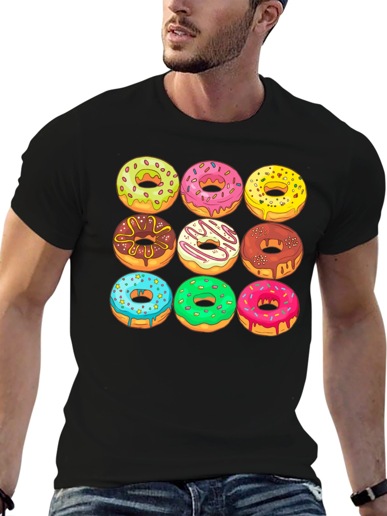 Donut Graphic Tee - Deliciously Fun!