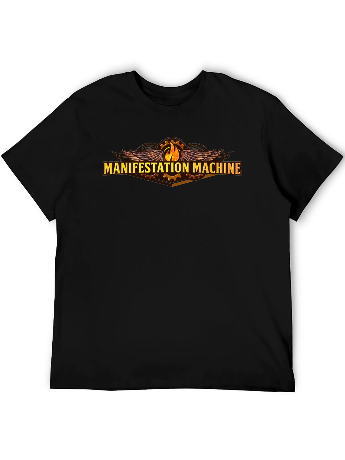 Manifestation Machine Graphic Tee - Black Cotton