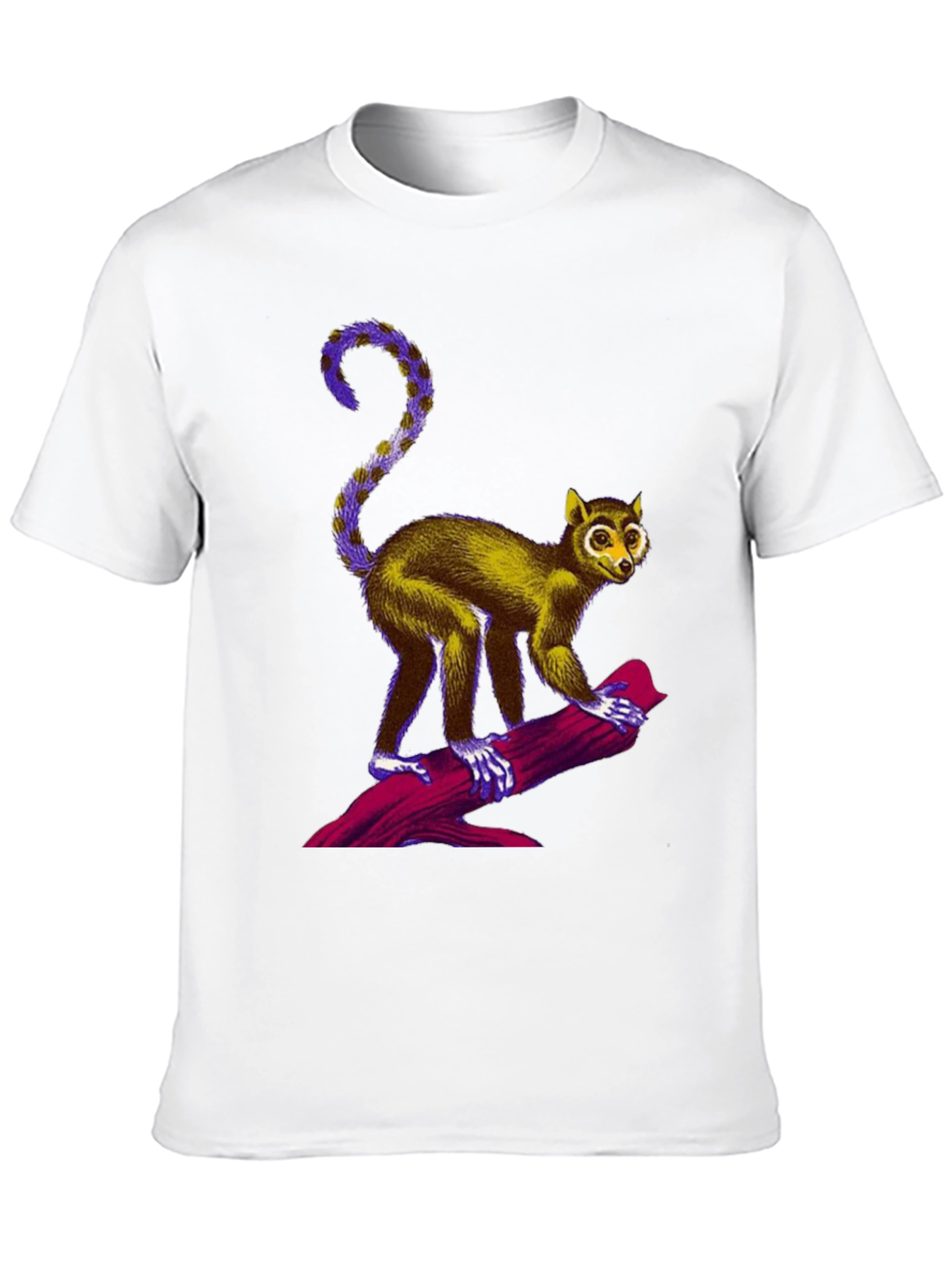 Primate Graphic Tee - Unique Animal Print T-Shirt