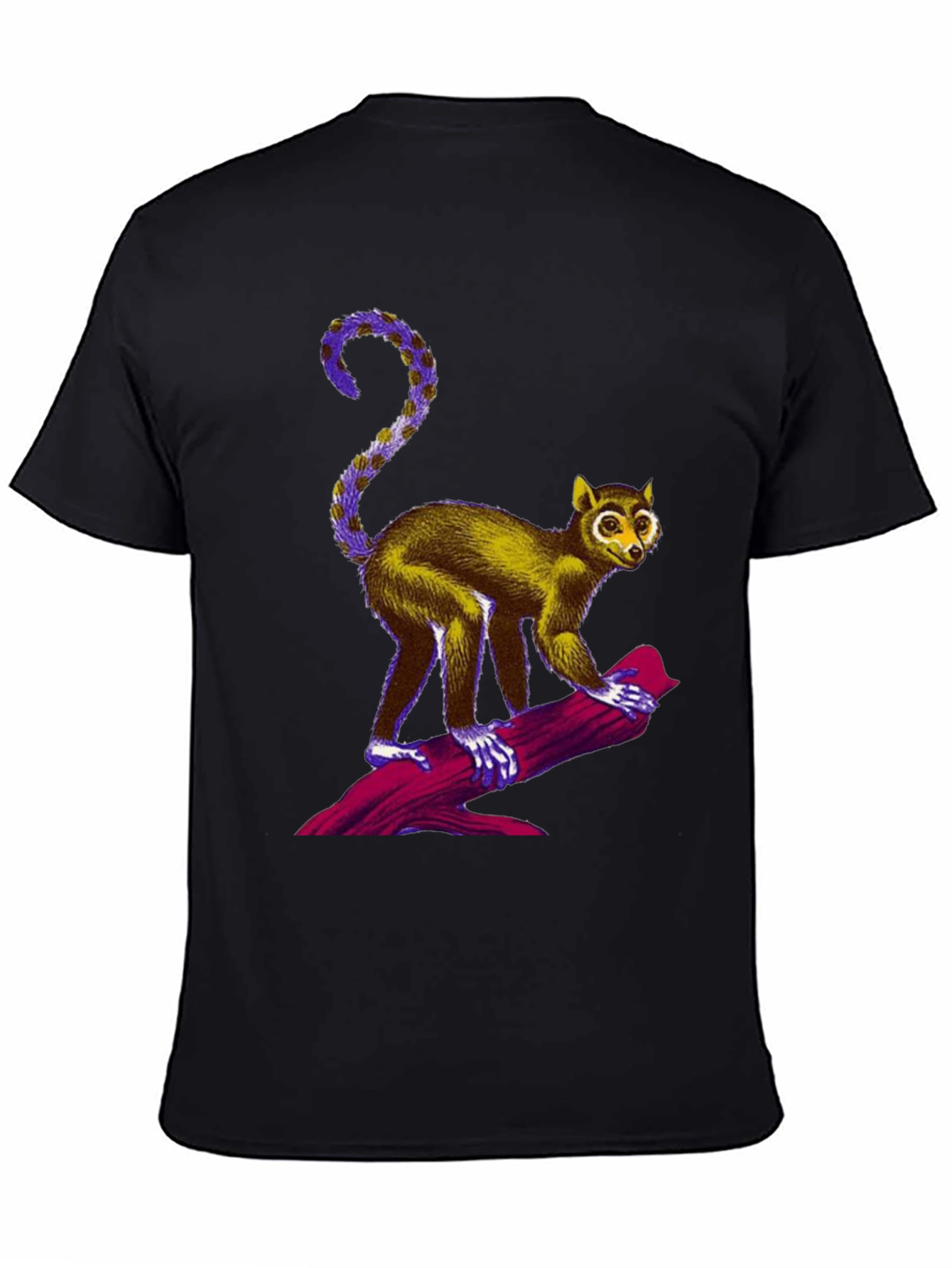 Primate Graphic Tee - Unique Animal Print T-Shirt