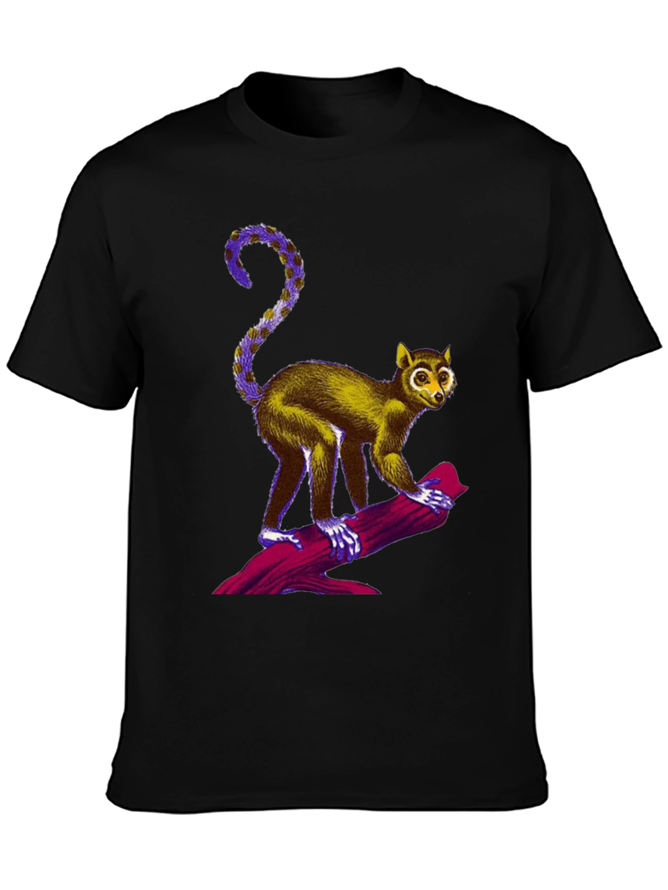 Primate Graphic Tee - Unique Animal Print T-Shirt