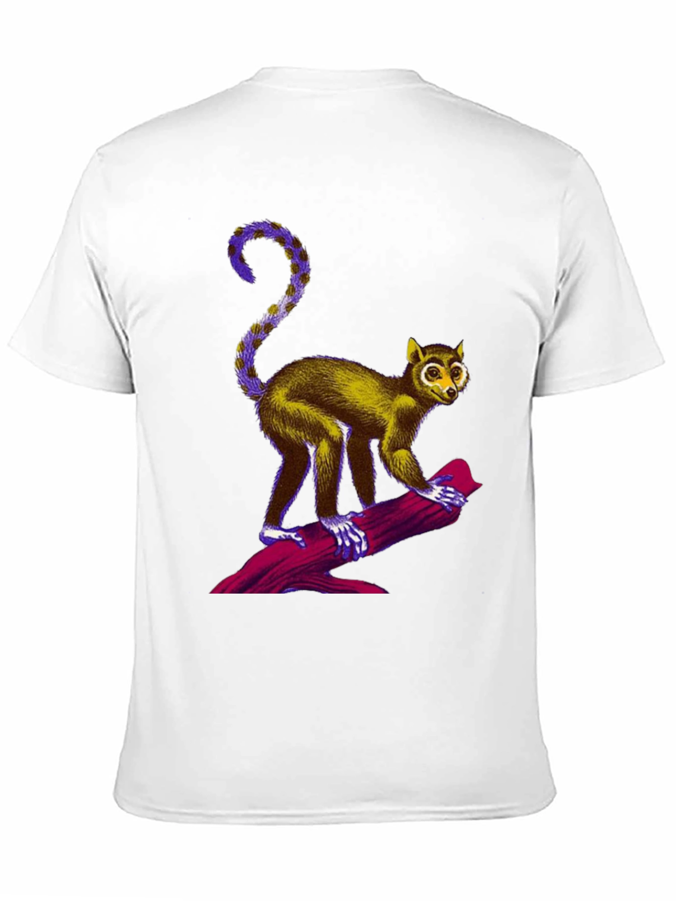 Primate Graphic Tee - Unique Animal Print T-Shirt