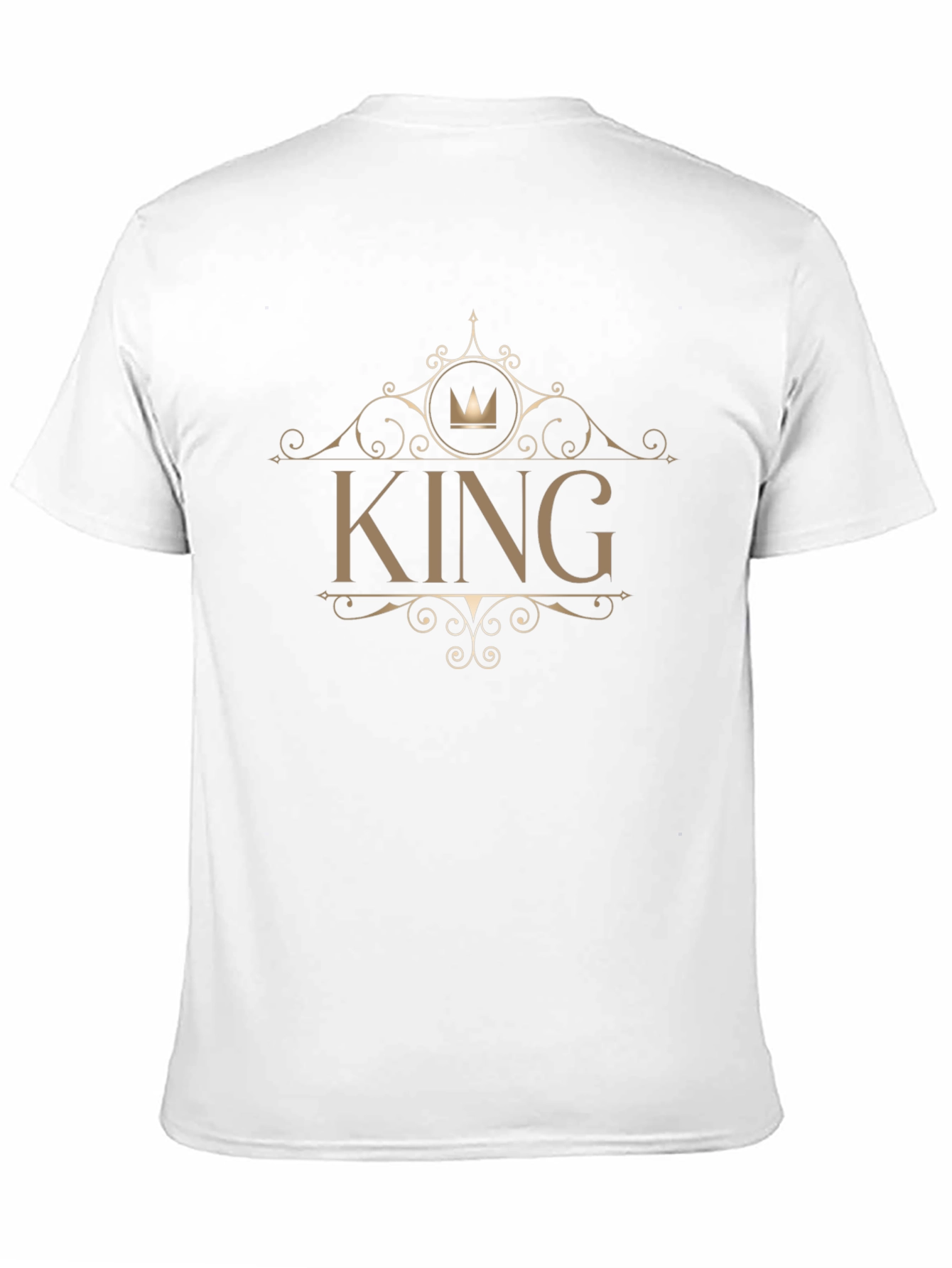 King Graphic Print Mens T-Shirt