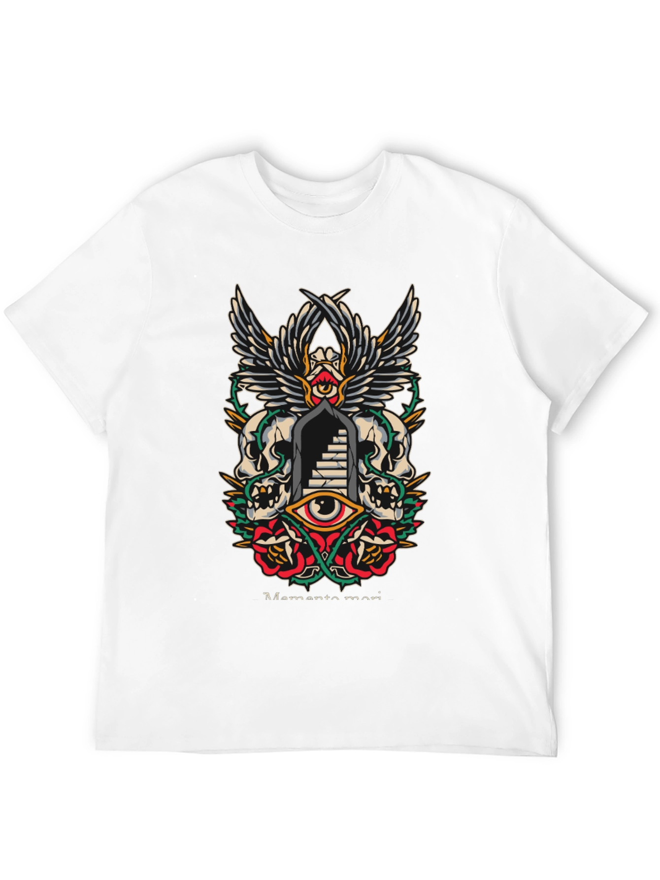 Memento Mori Graphic Tee - Death & Eternity