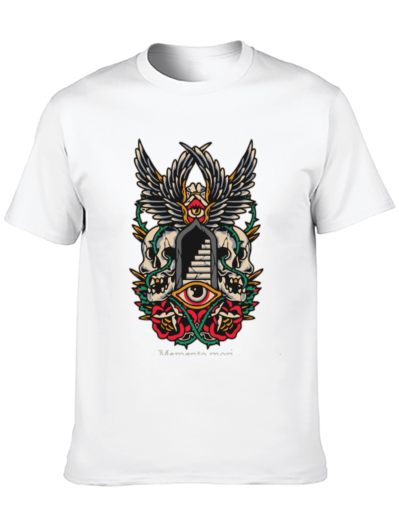 Memento Mori Graphic Tee - Death & Eternity