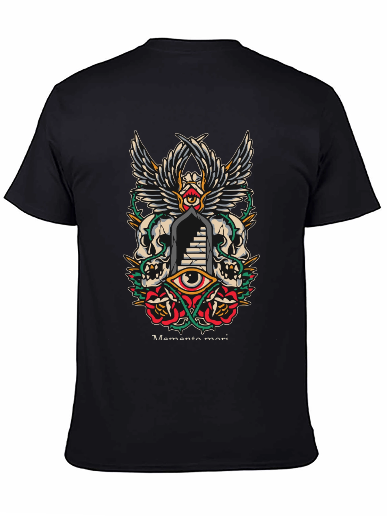 Memento Mori Graphic Tee - Death & Eternity