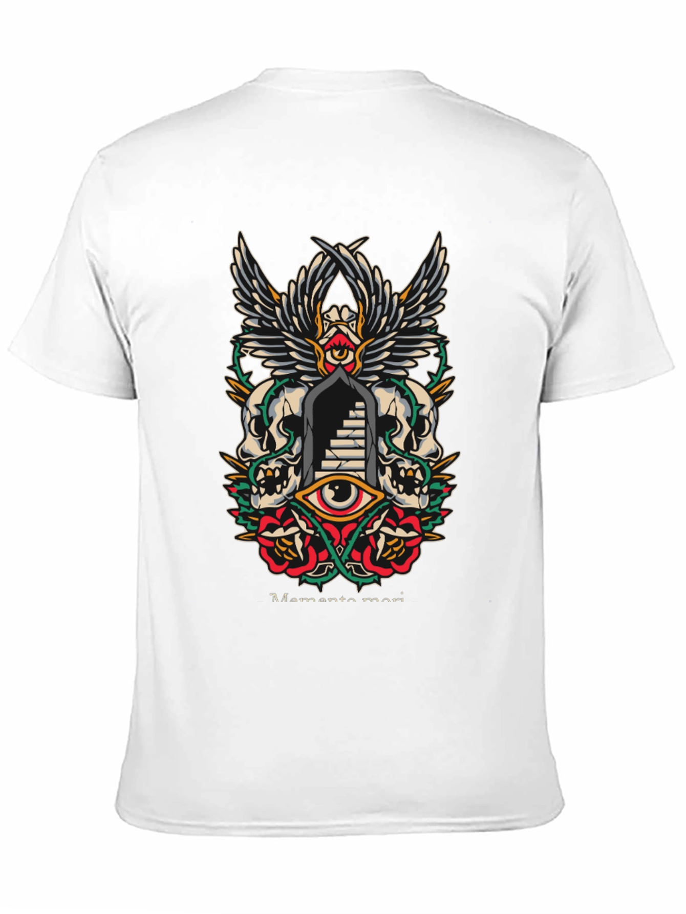 Memento Mori Graphic Tee - Death & Eternity